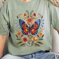Floral Butterfly T-Shirt