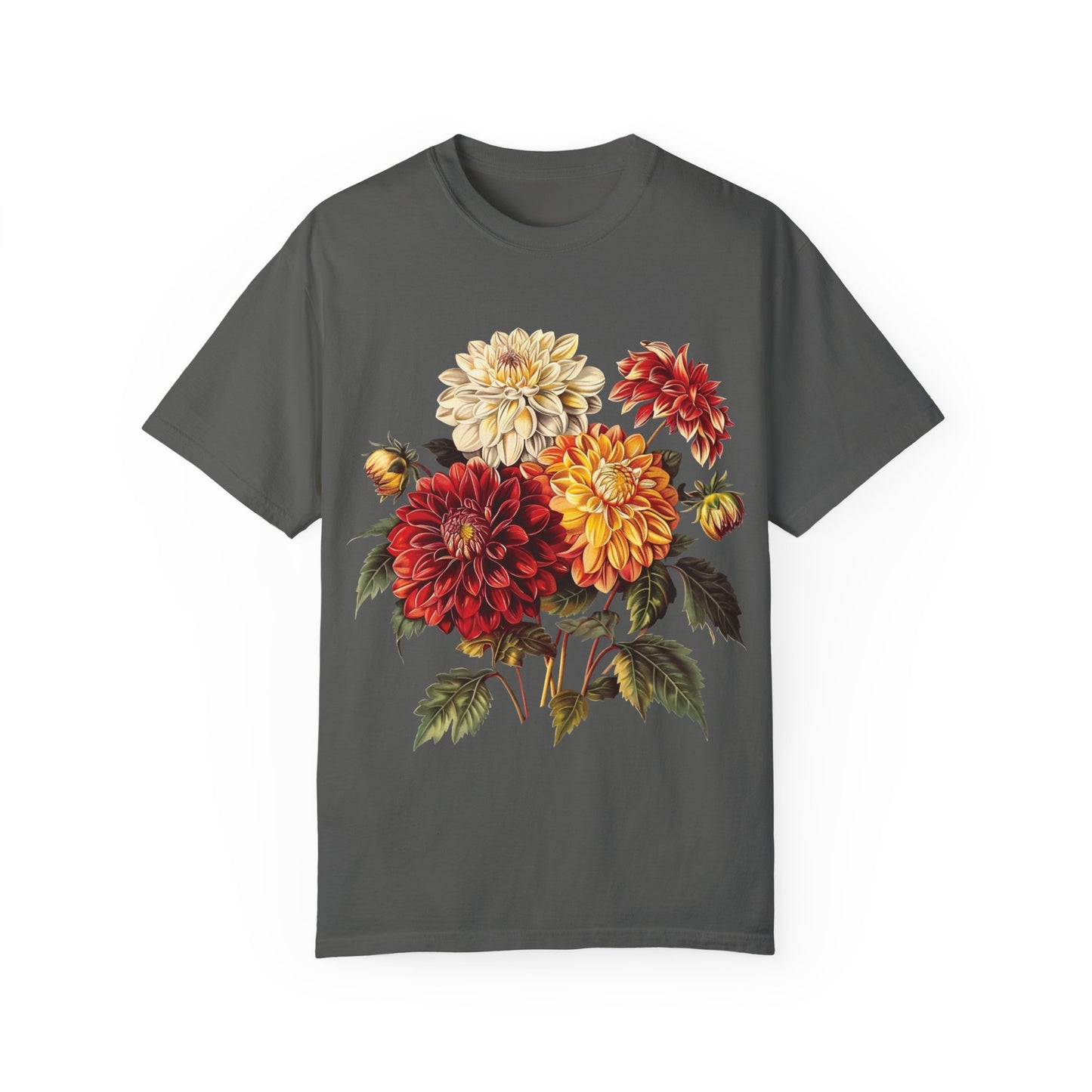 Dahlia Flowers Shirt