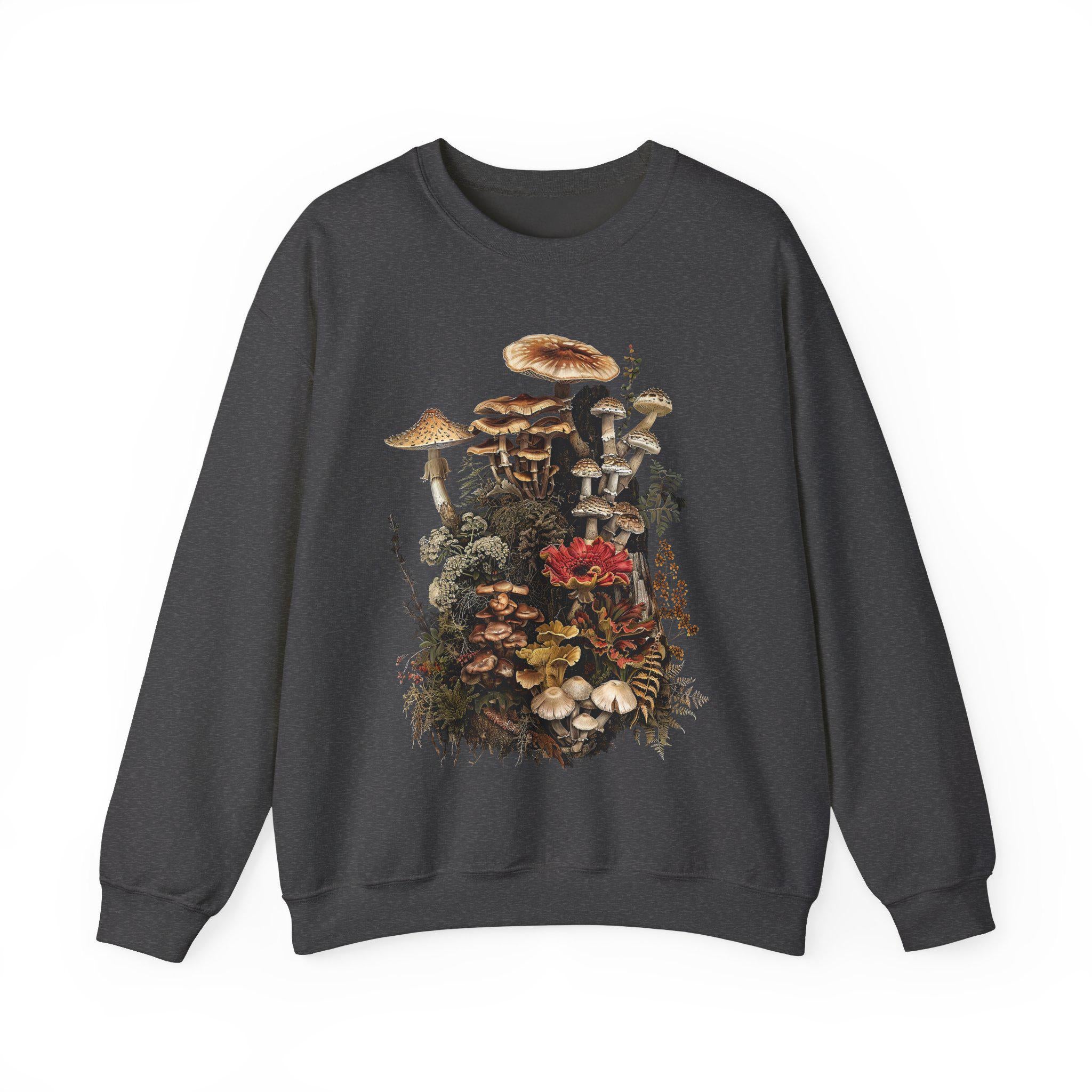 Mushroom Forestcore Goblincore Fungi Sweatshirt