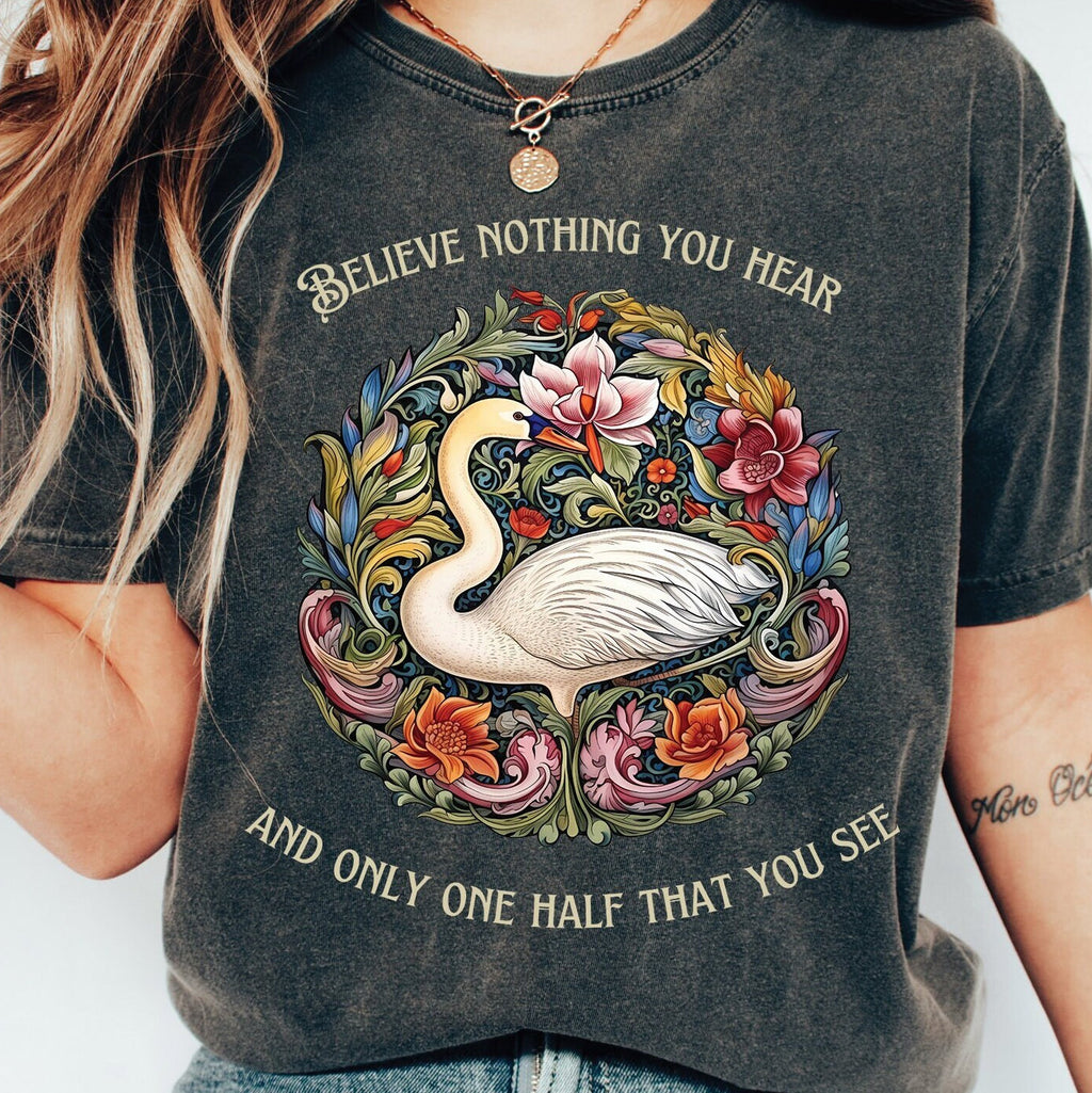 Edgar Allan Poe Swan Shirt