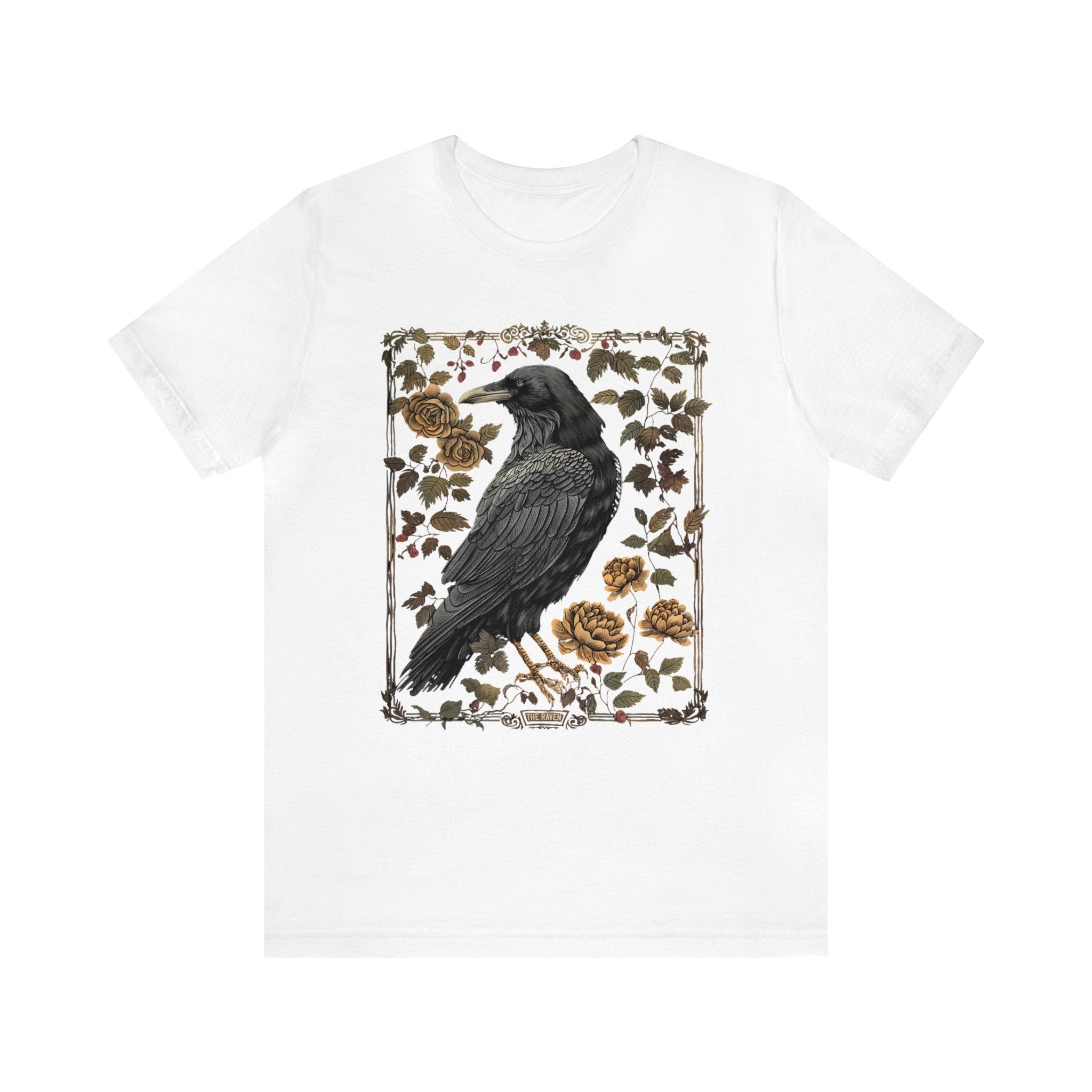 Vintage Raven Gothic T-Shirt