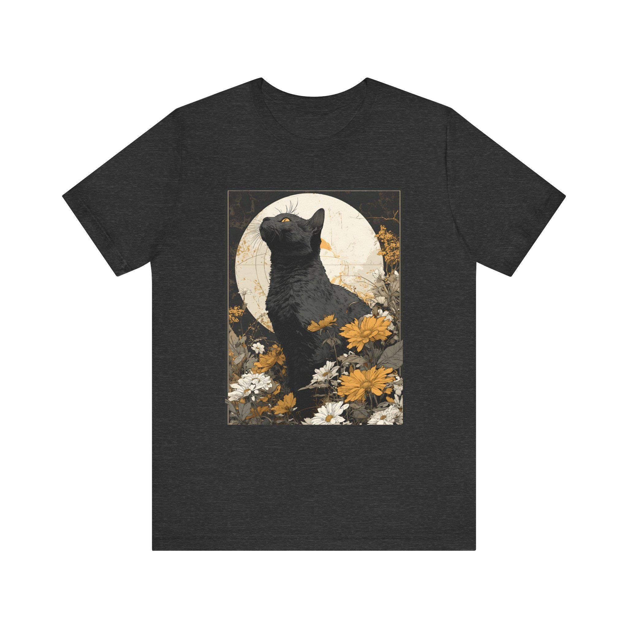 Cat Flowers T-Shirt