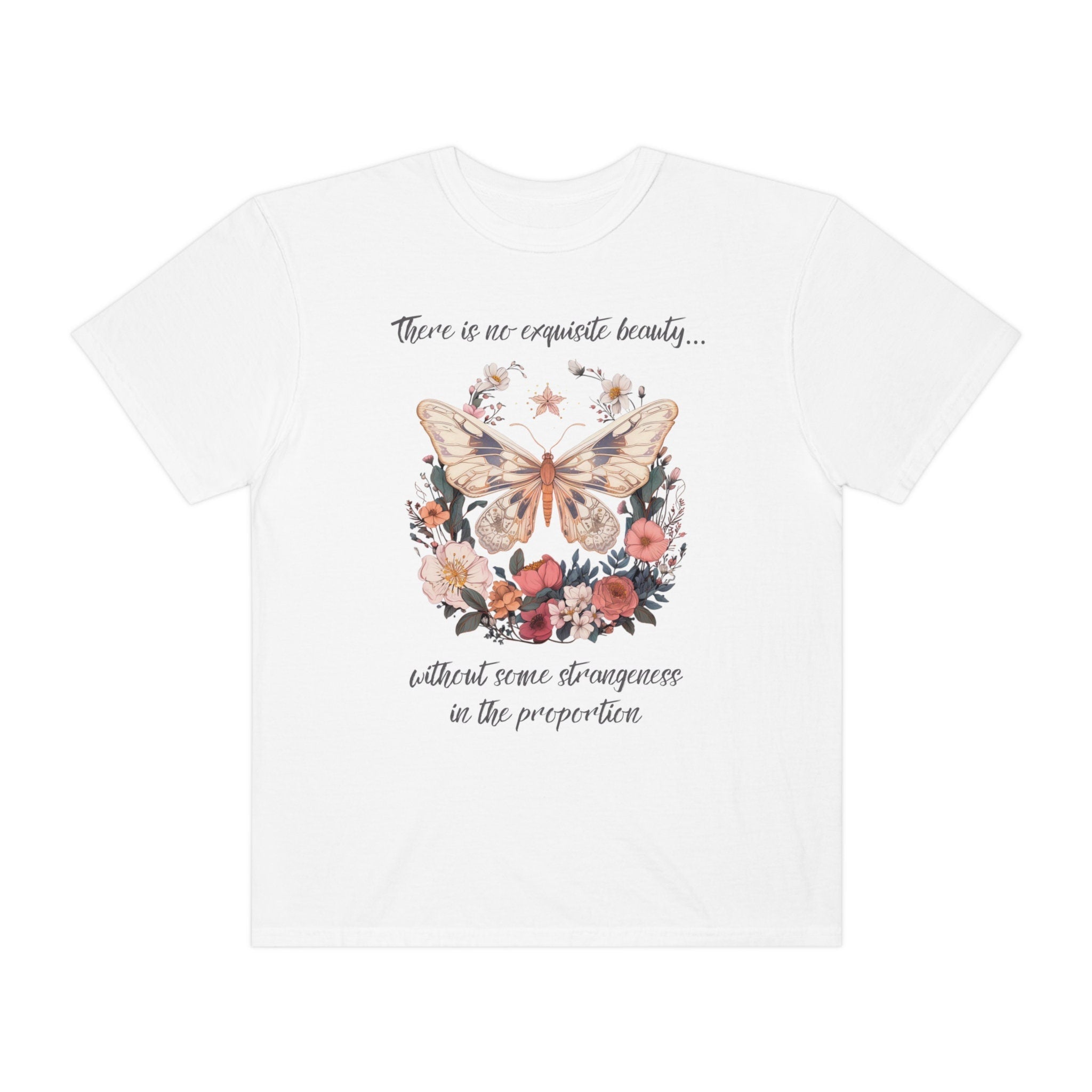 Edgar Allan Poe Butterfly T-Shirt