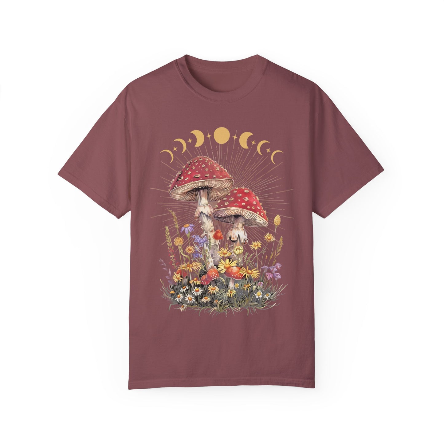 Mushroom Moon Phase Shirt