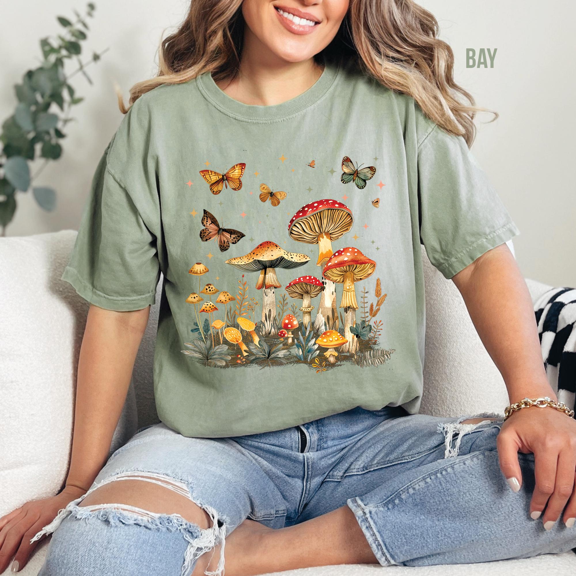 Butterfly Mushrooms T-Shirt
