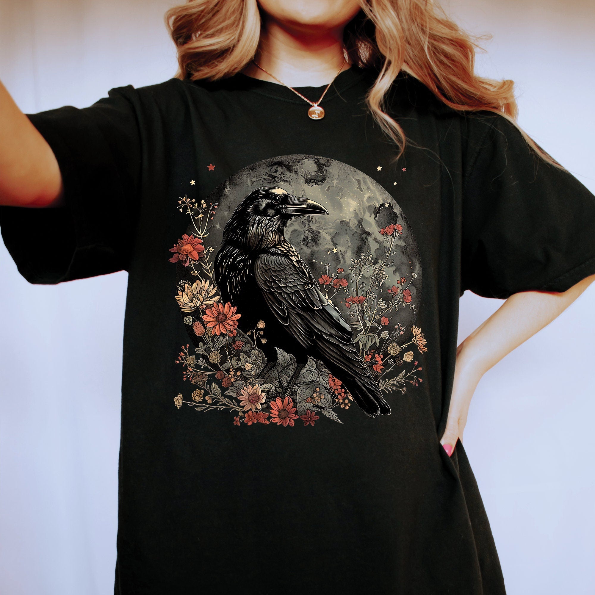 Edgar Allan Poe Raven Shirt