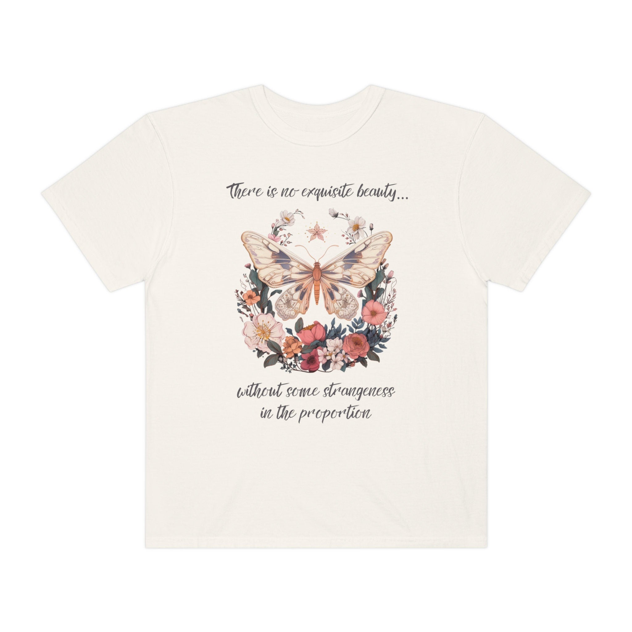 Edgar Allan Poe Butterfly T-Shirt