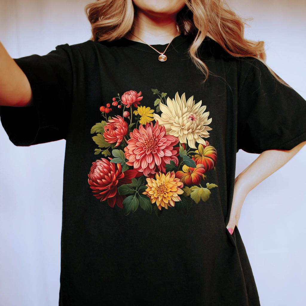 Vintage Dahlias Shirt