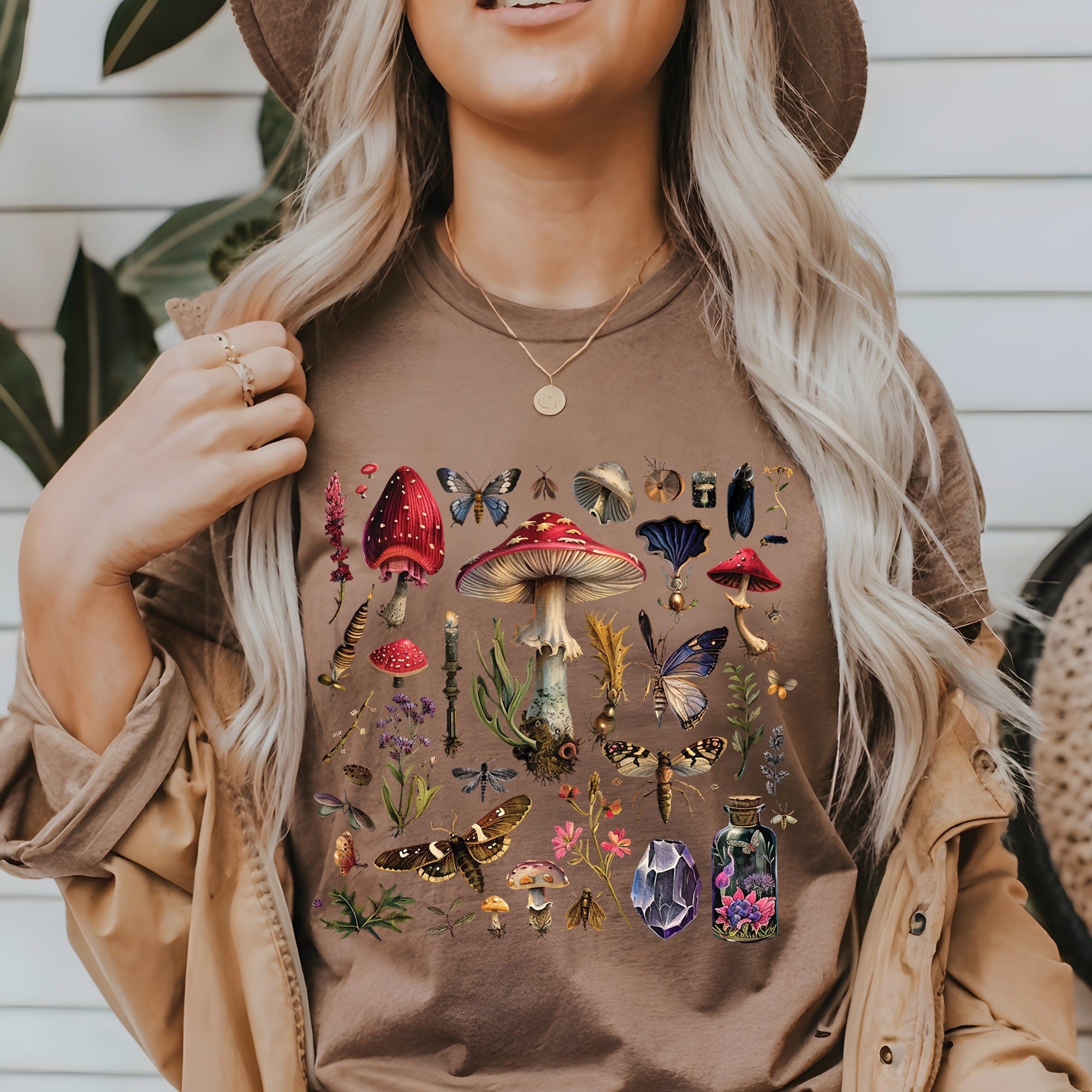 Vintage Mushroom Toadstool Shirt