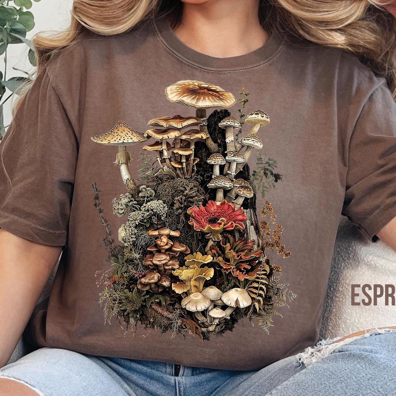 Mushroom Graphic T-Shirt