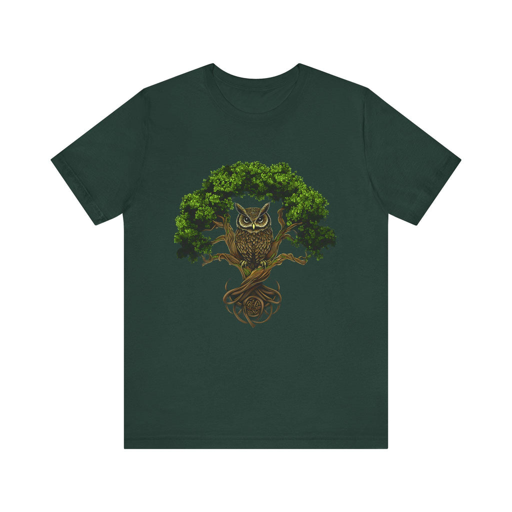 Celtic Tree of Life Owl T-Shirt