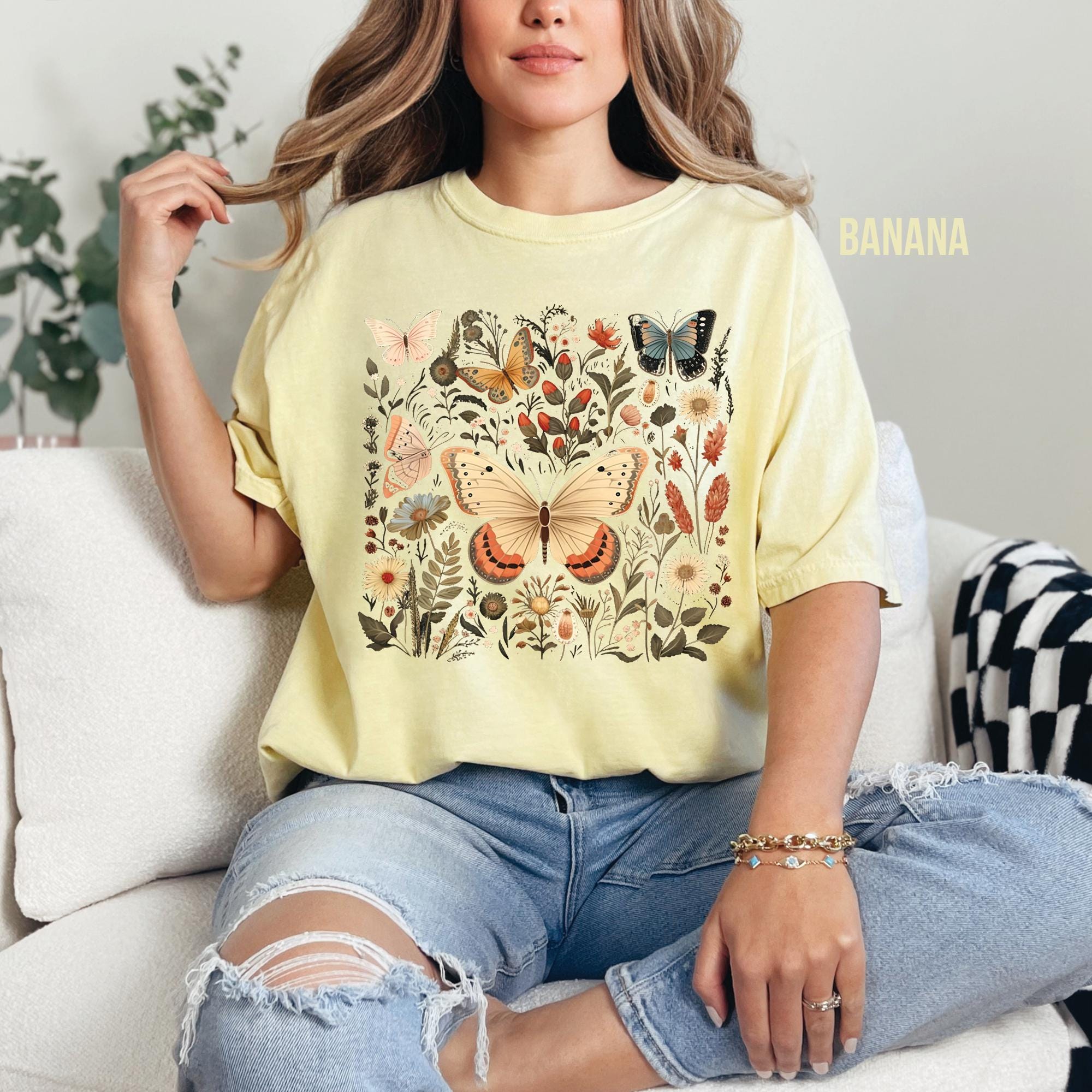 Moth Cottagecore T-Shirt