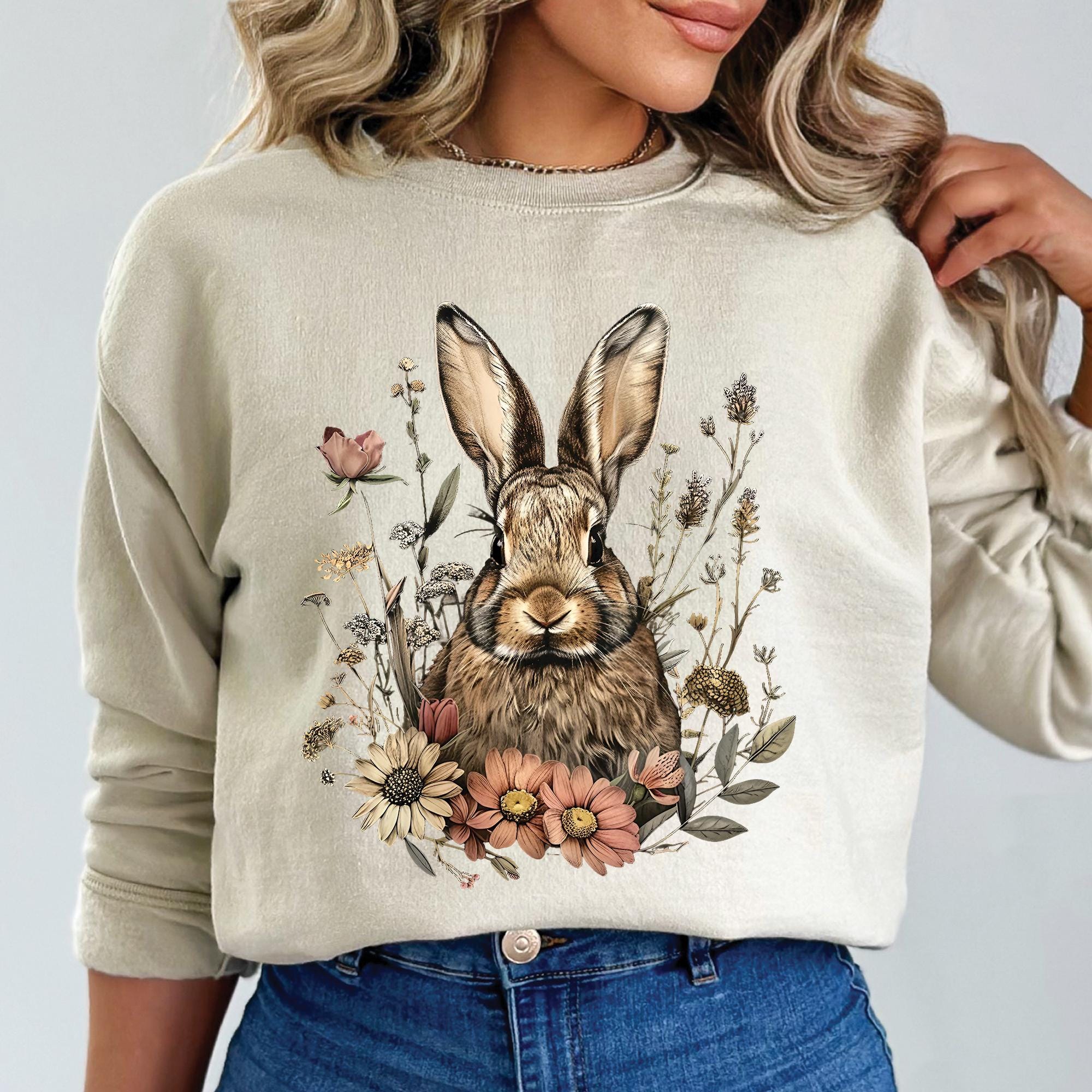 Woodland Rabbit Sweatshirt