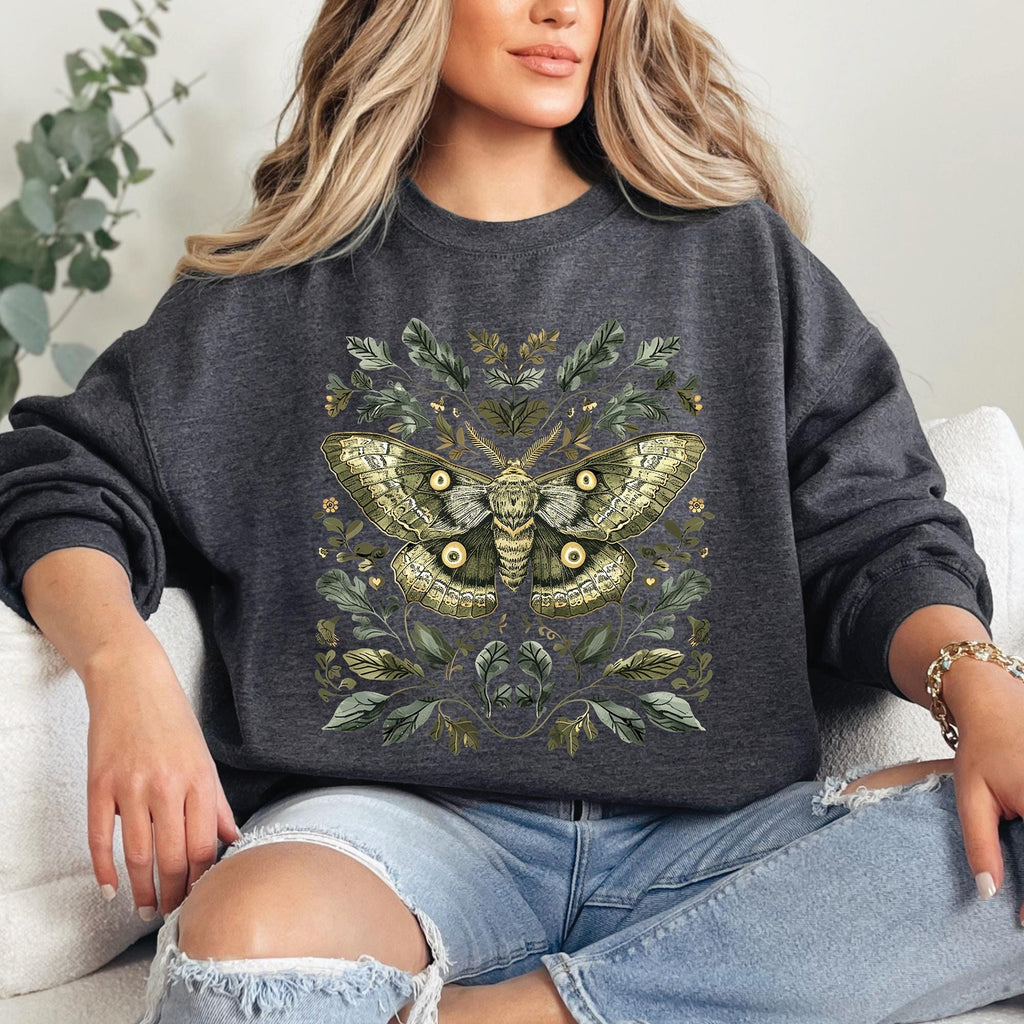 Moth Graphic Sweatshirt