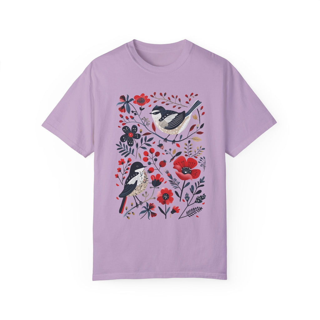 Flowers and Birds Shirt