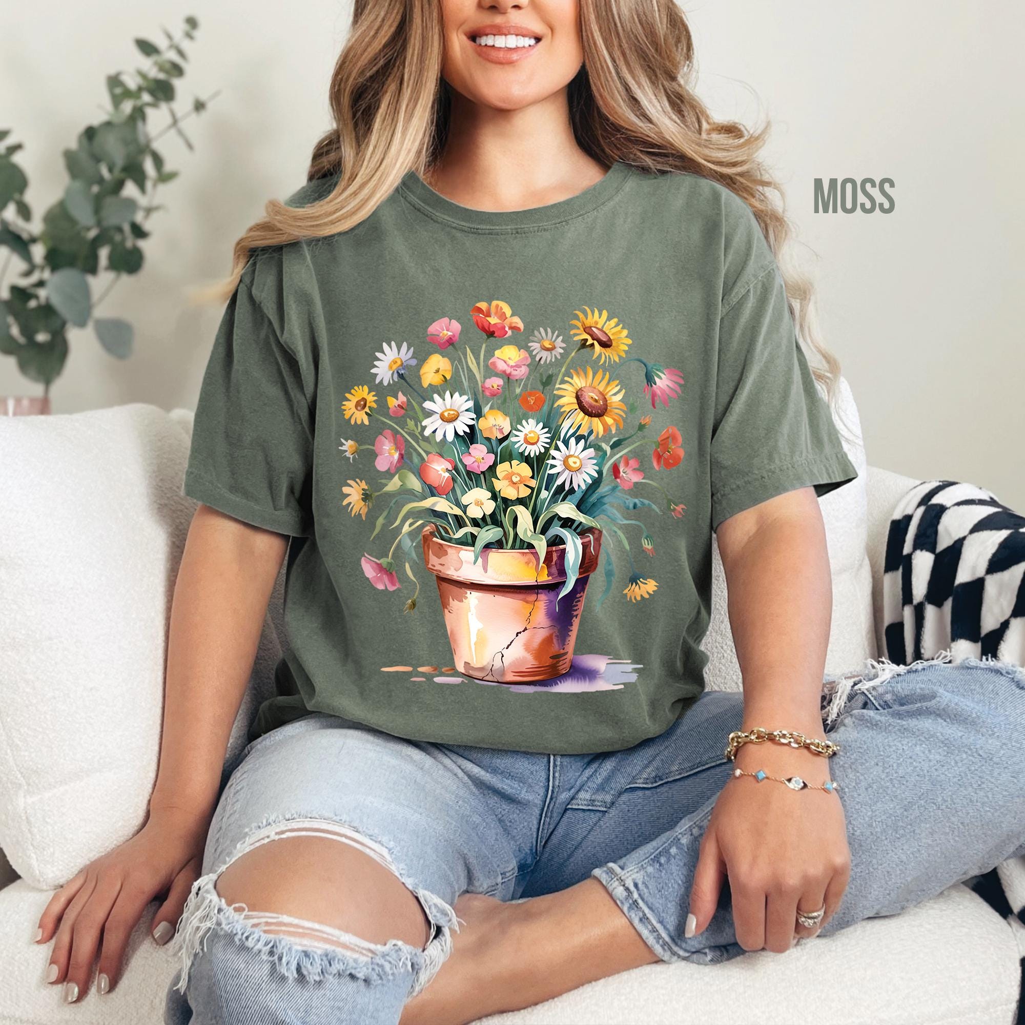 Flower Pot Gardener Shirt