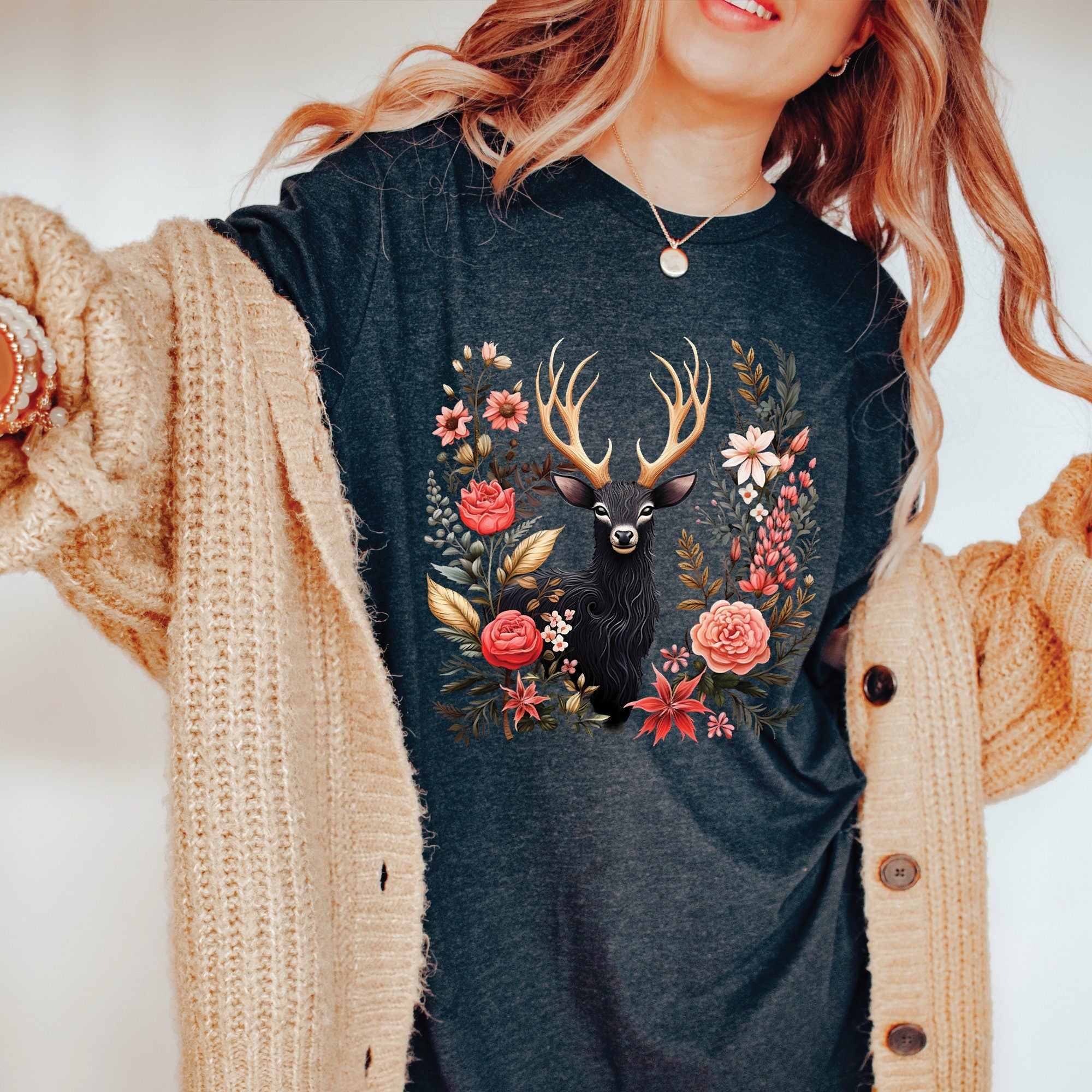 Vintage Reindeer Shirt