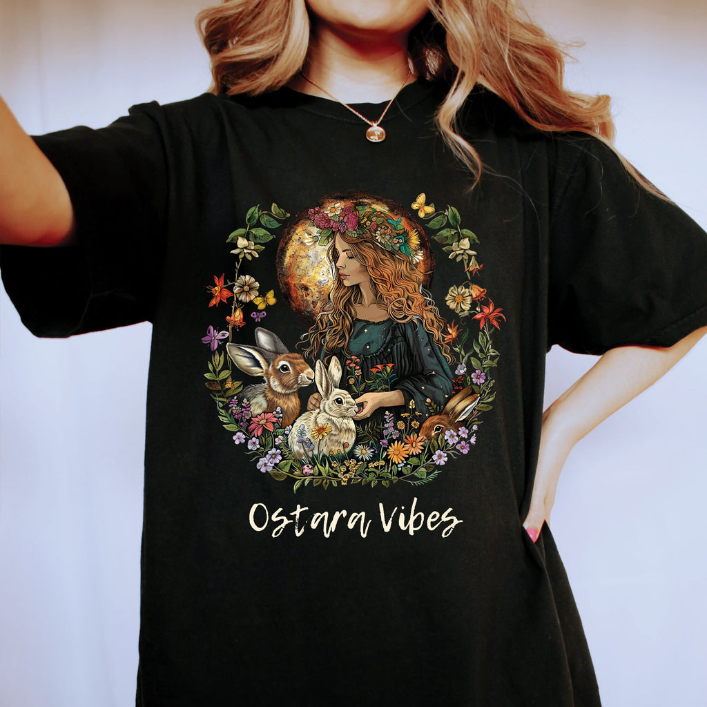 Ostara Vibes Pagan Spring Equinox T-Shirt