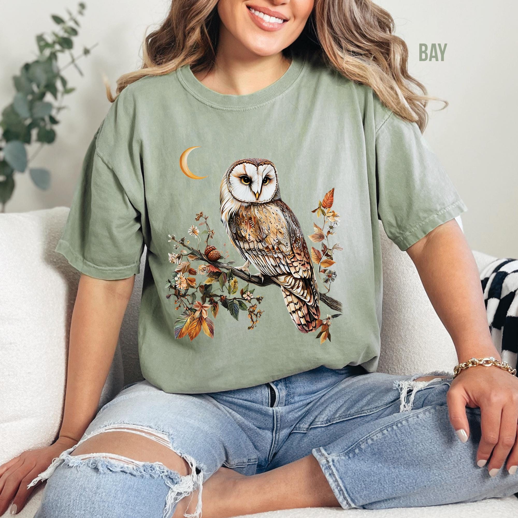 Cottagecore Owl T-Shirt