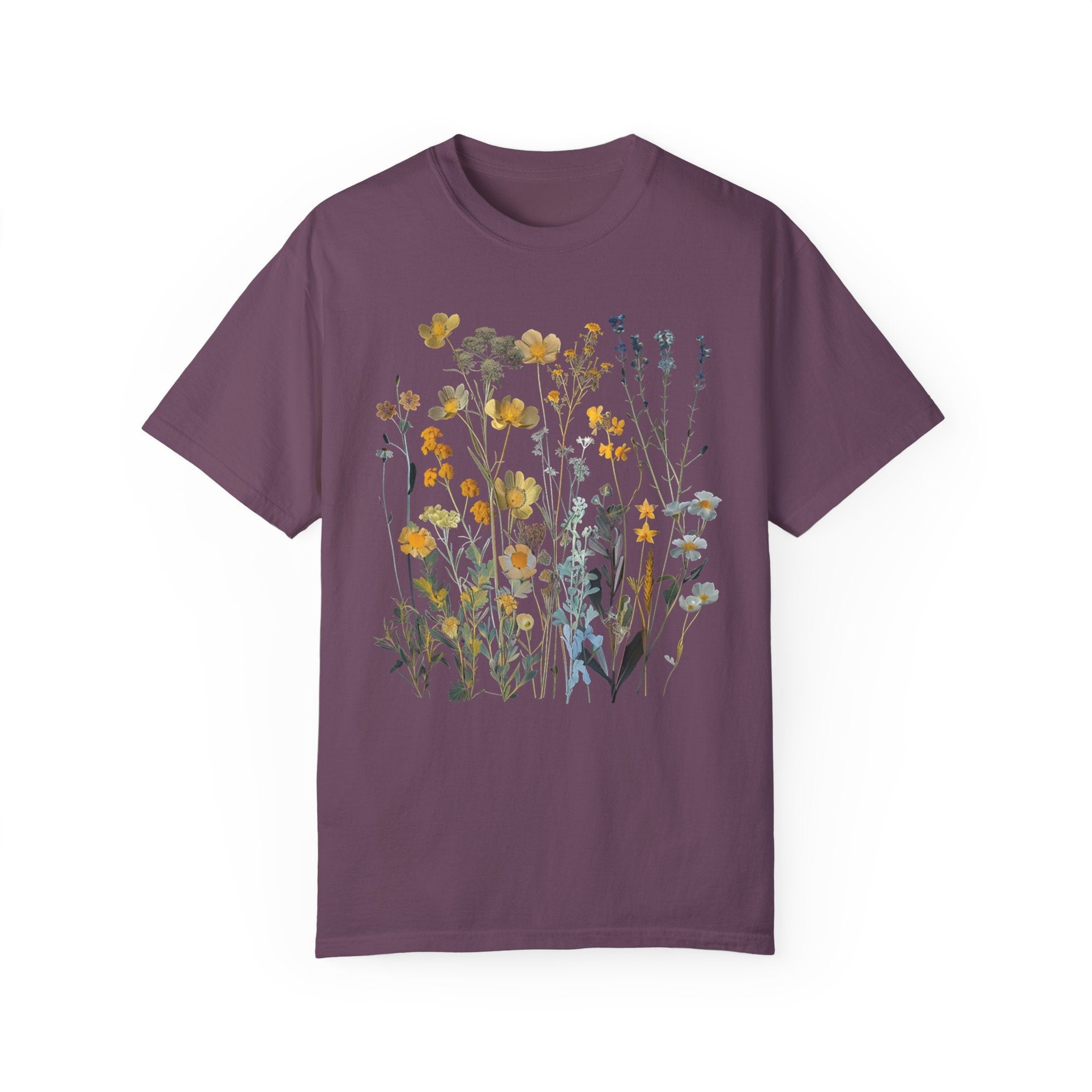 Boho Wildflowers Comfort Colors Shirt