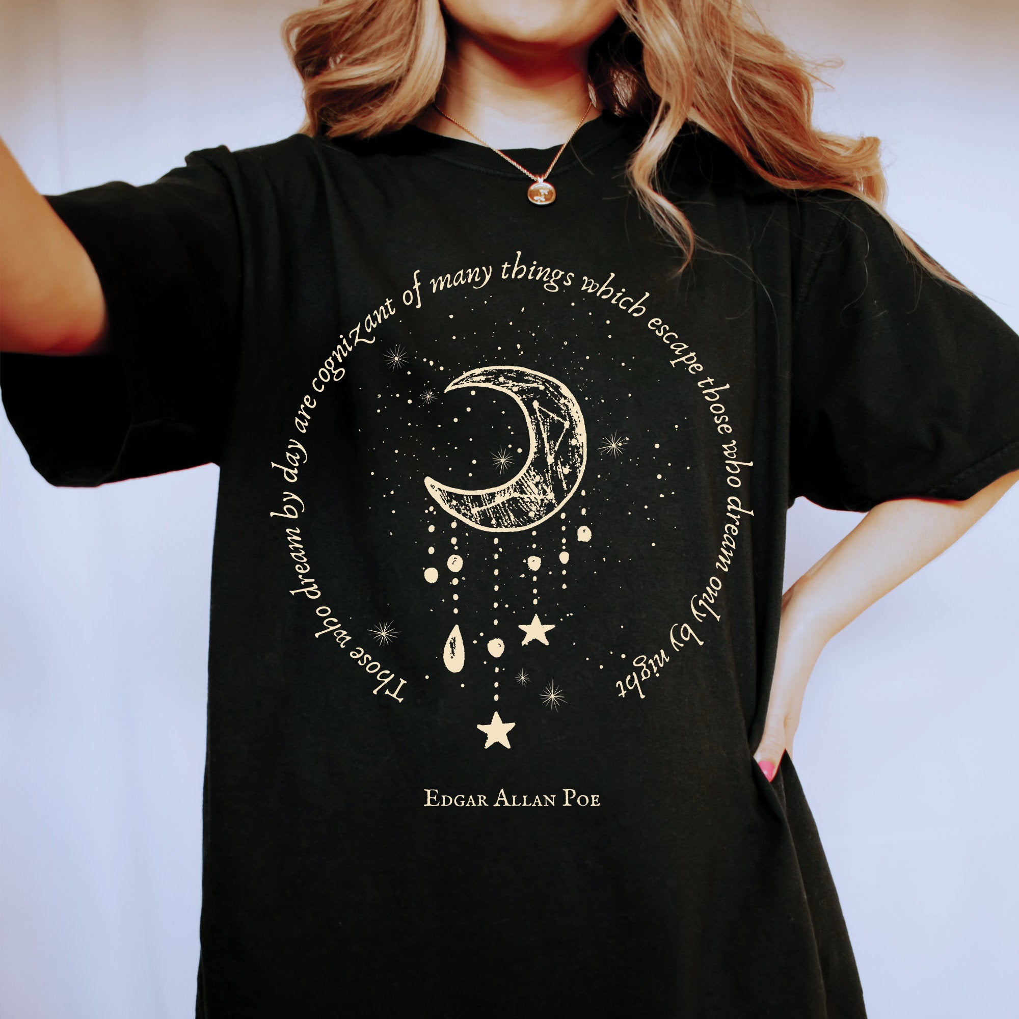 Edgar Allan Poe Literary Quote T-Shirt