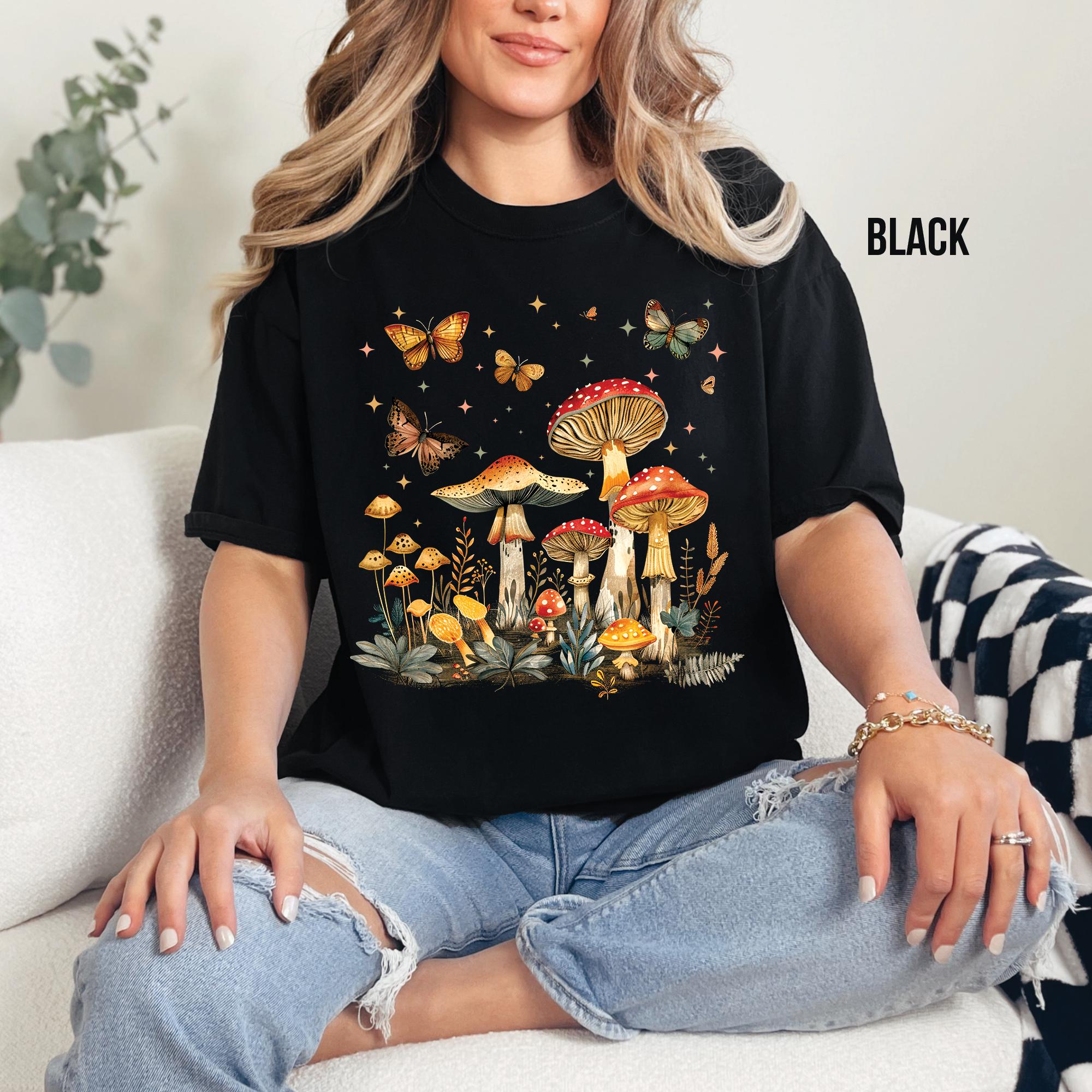 Butterfly Mushrooms T-Shirt