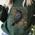 Vintage Gothic Raven Sweatshirt