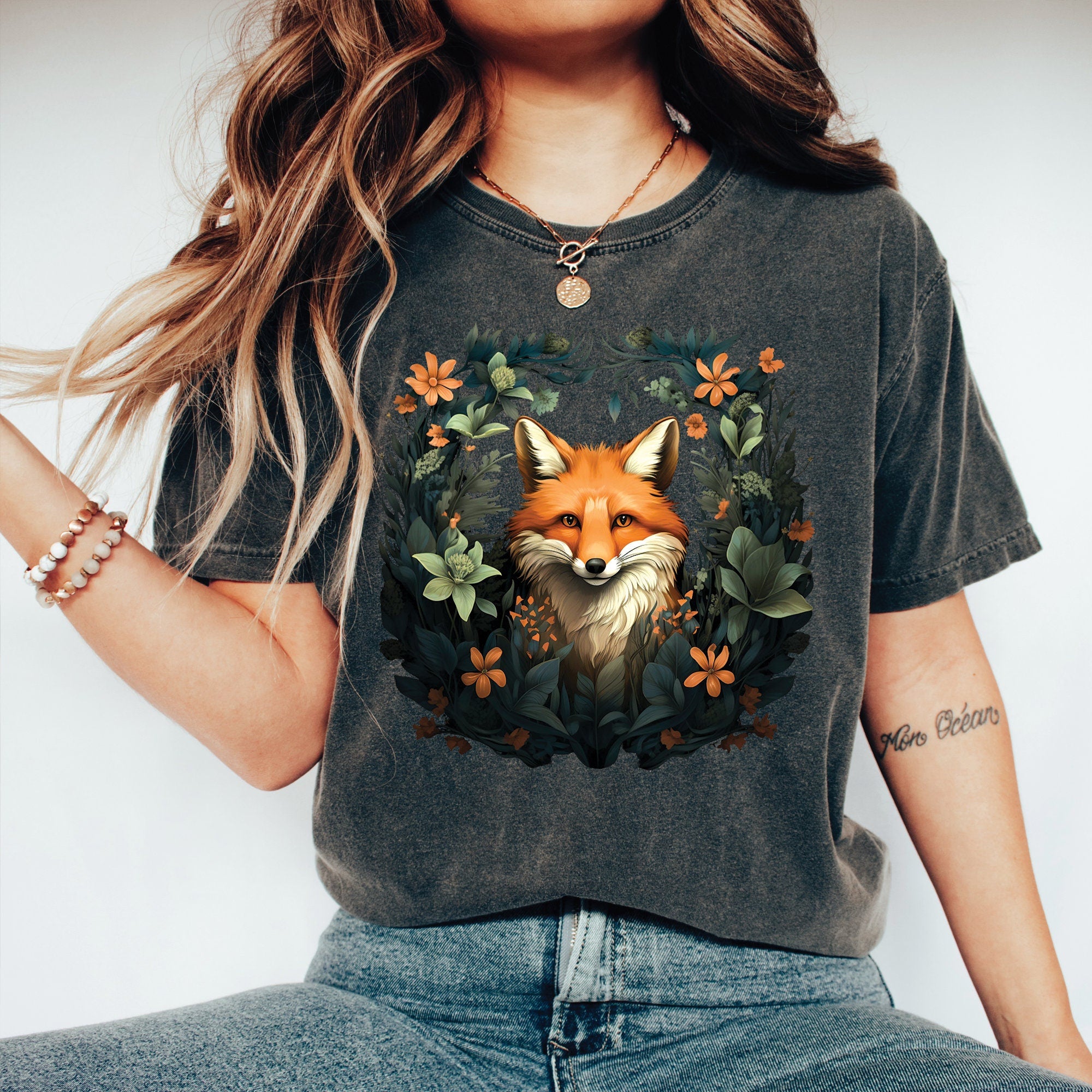 Fox Cottagecore Shirt