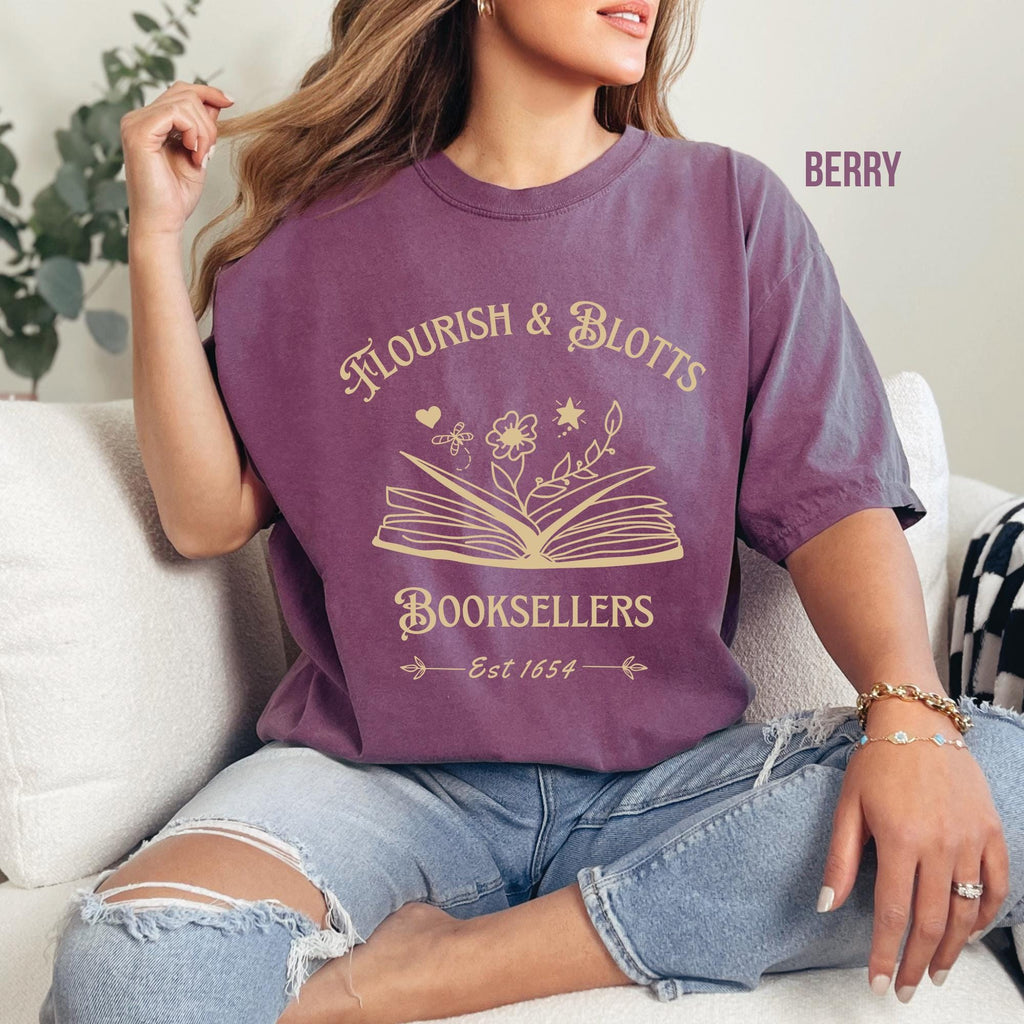 Flourish Blotts Booksellers Wizarding T-Shirt