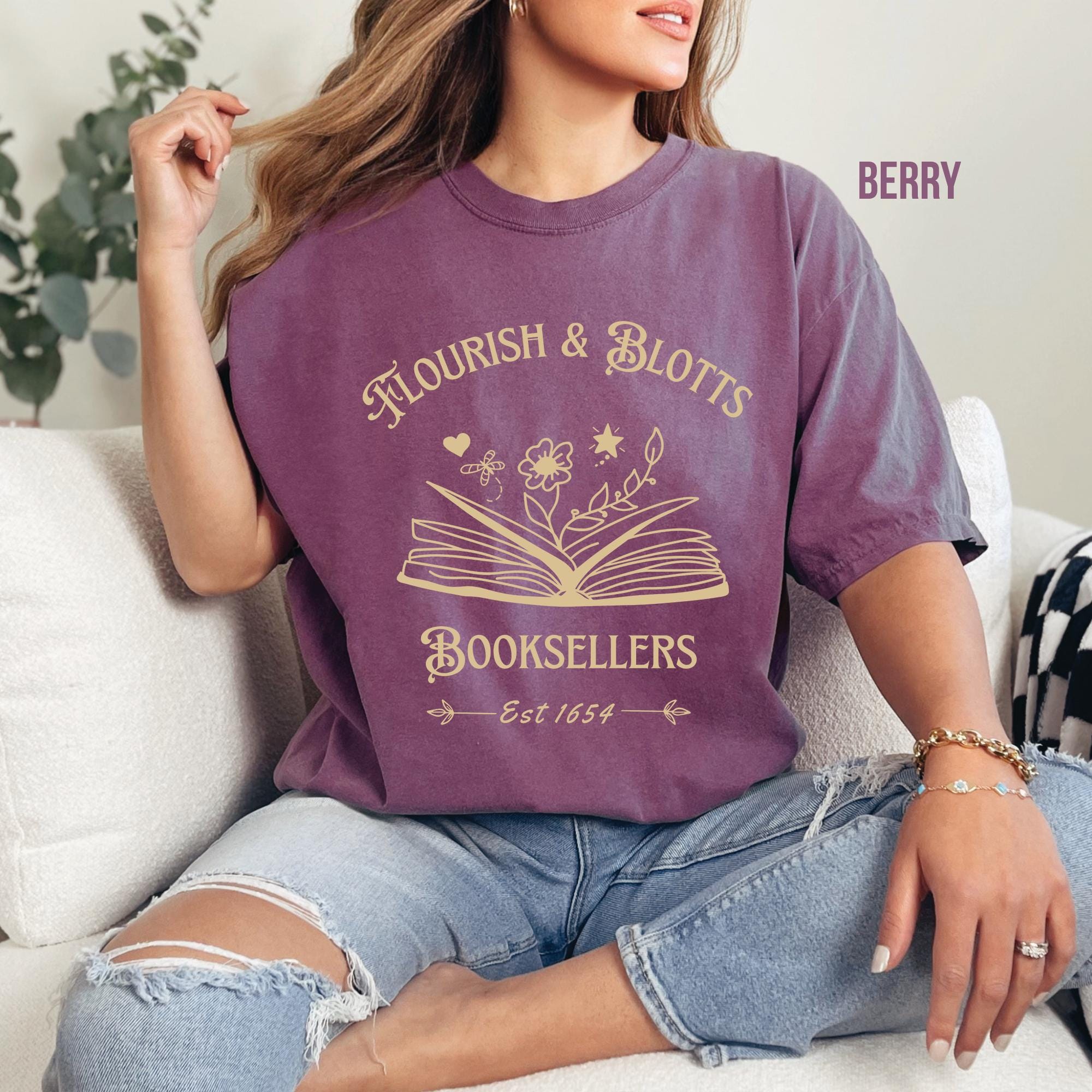 Flourish Blotts Booksellers Wizarding T-Shirt