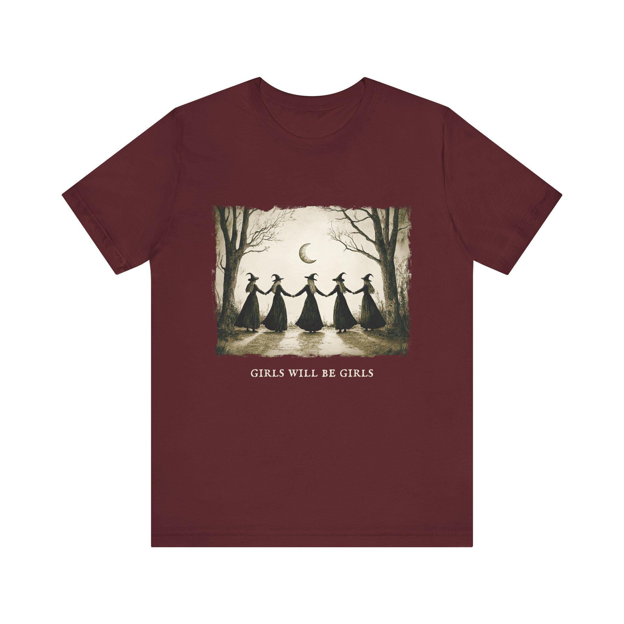 Girls Will Be Girls Witch T-Shirt