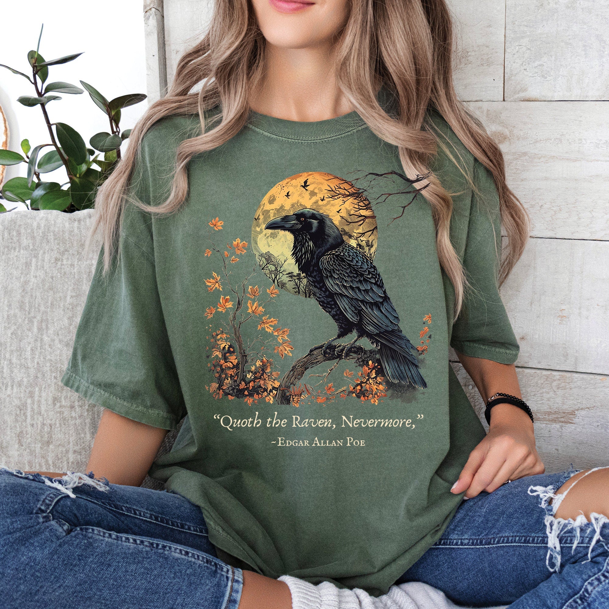 The Raven Edgar Allan Poe T-Shirt
