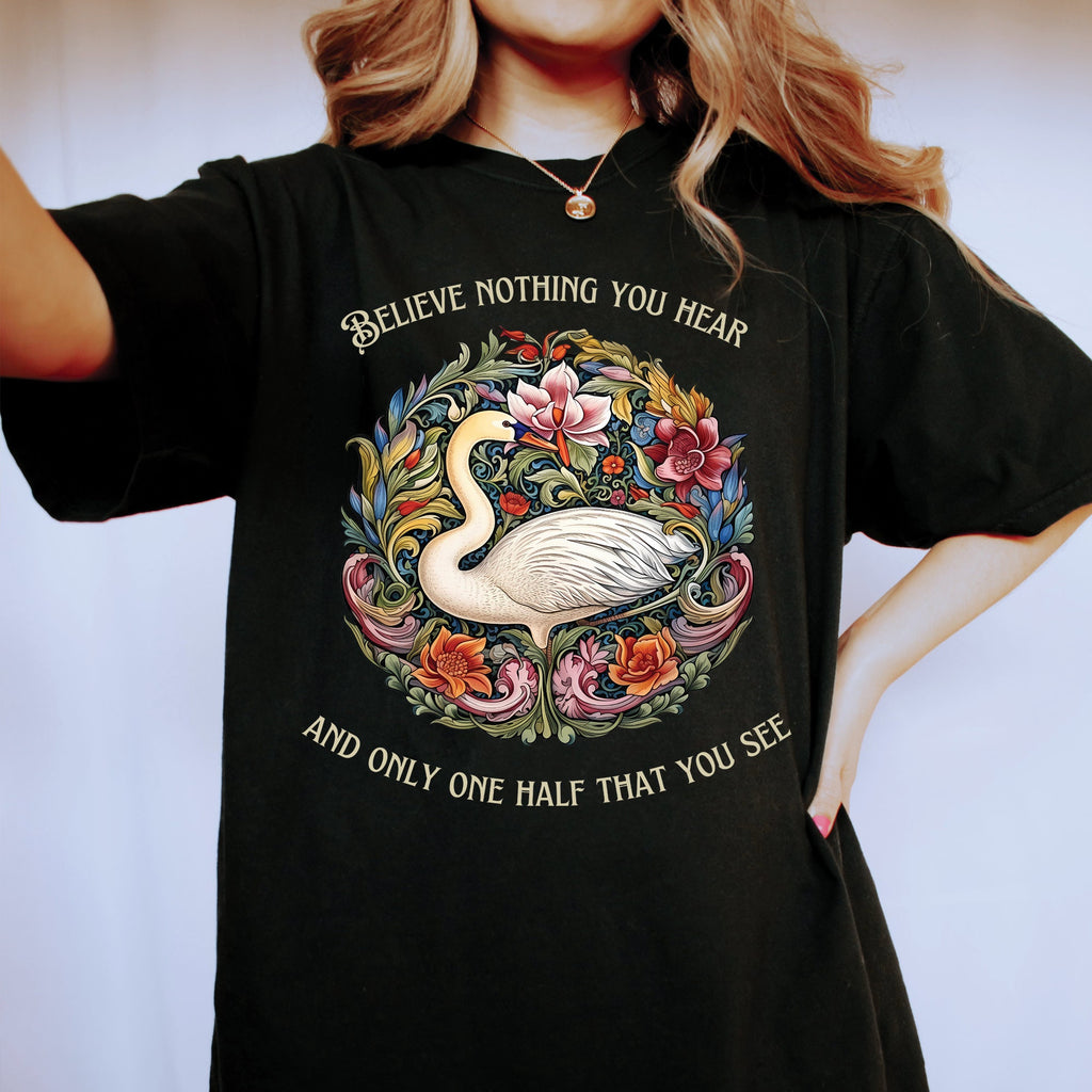 Edgar Allan Poe Swan Shirt