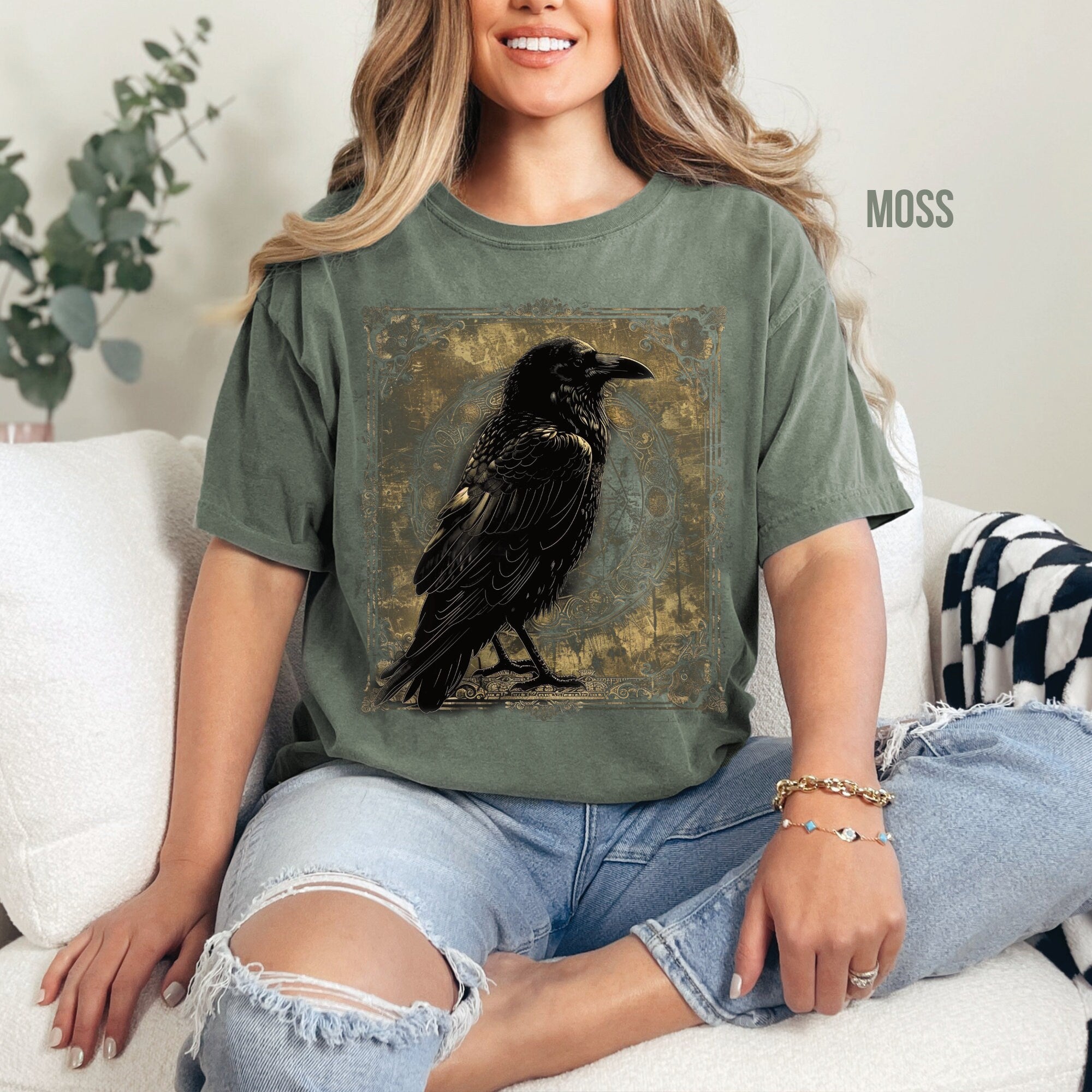 Gothic Raven T-Shirt
