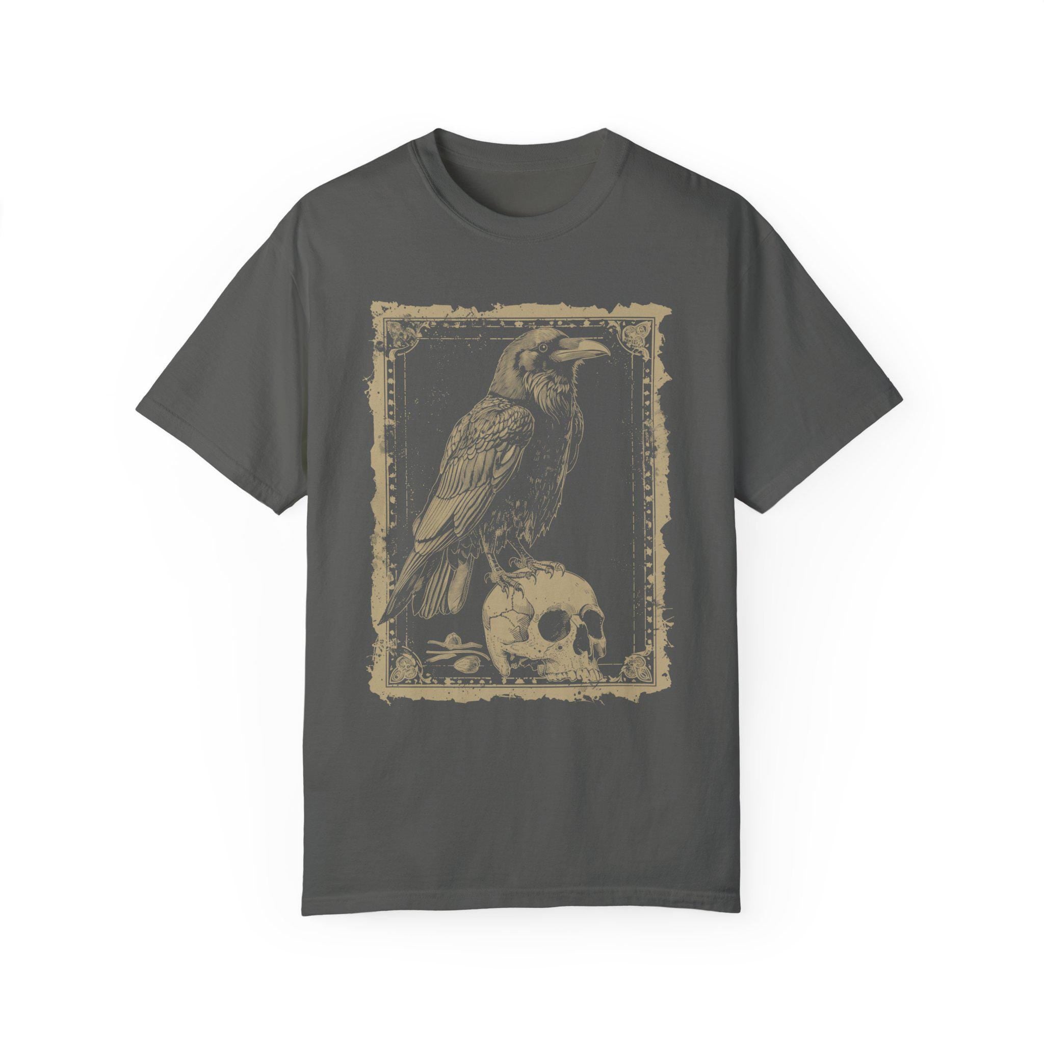 Raven Tarot Card T-Shirt