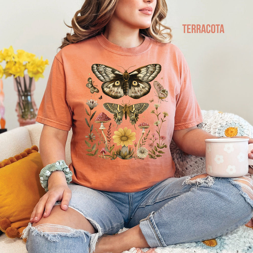 Moth and Mushroom T-Shirt