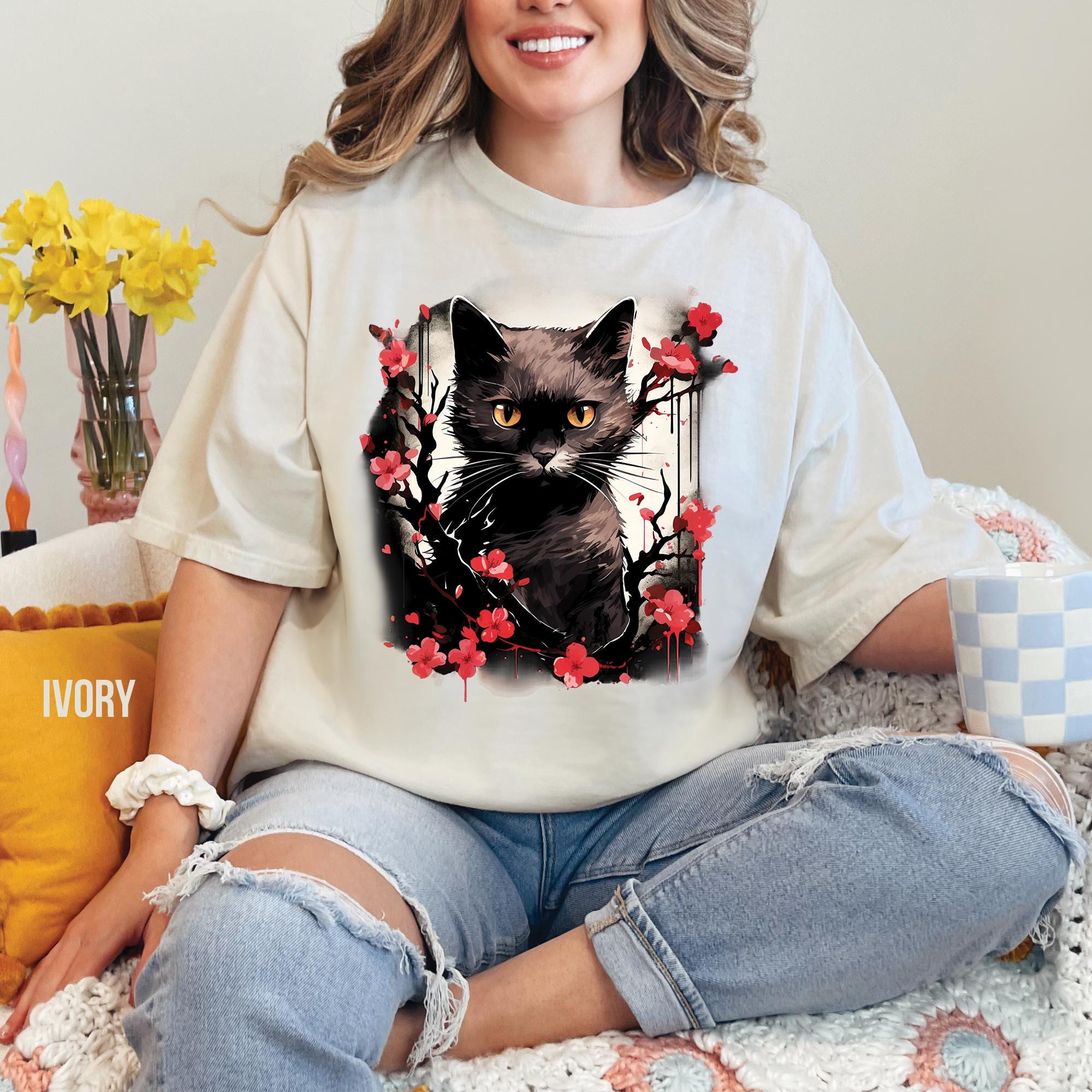 Black Cat T-Shirt