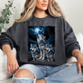 Wolves Howling Moon Sweatshirt