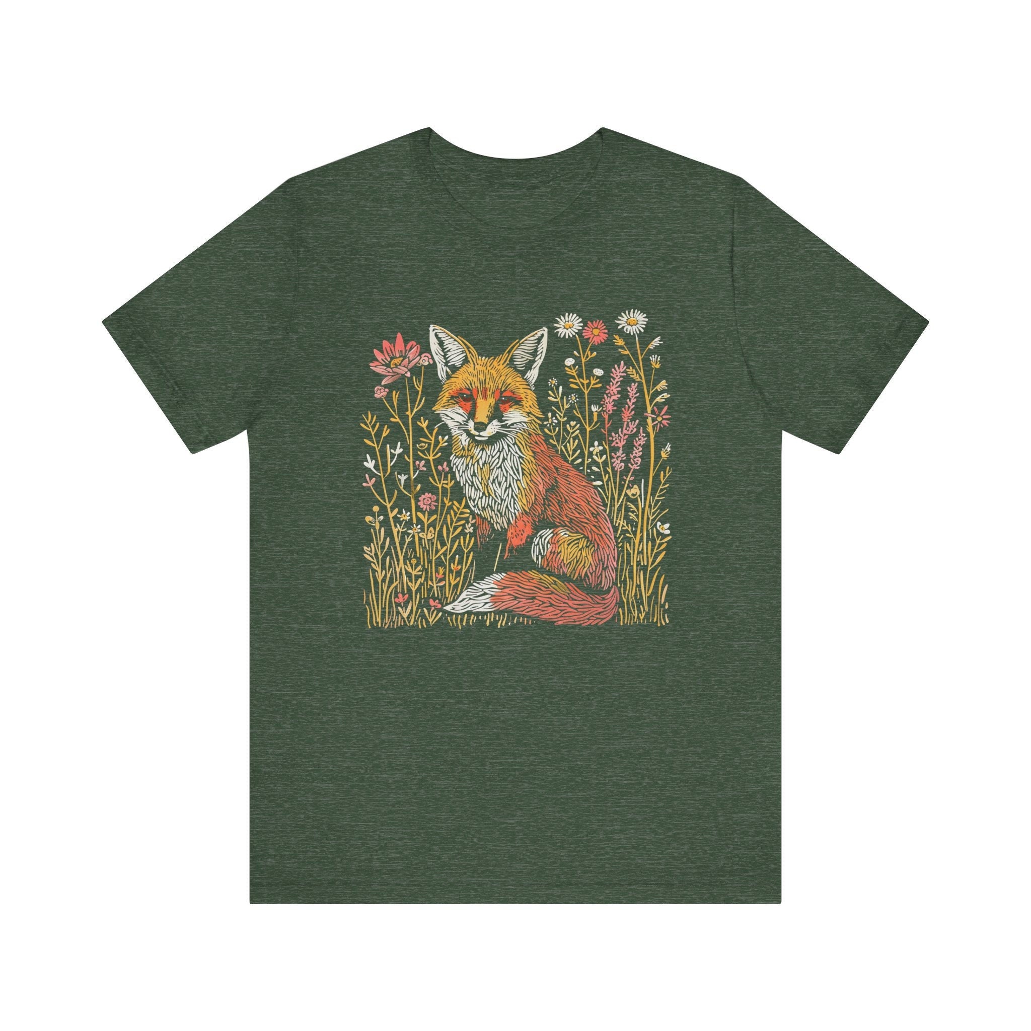 Vintage Fox Graphic T-Shirt