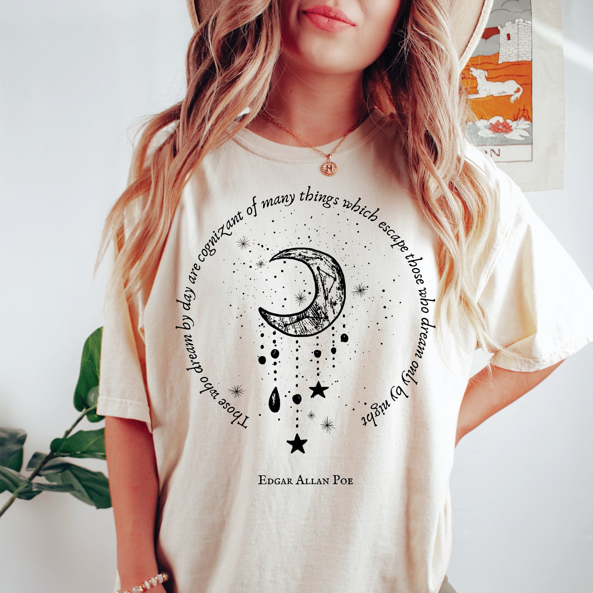 Edgar Allan Poe Literary Quote T-Shirt