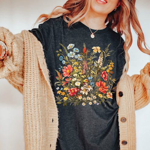 Boho Wildflowers Shirt