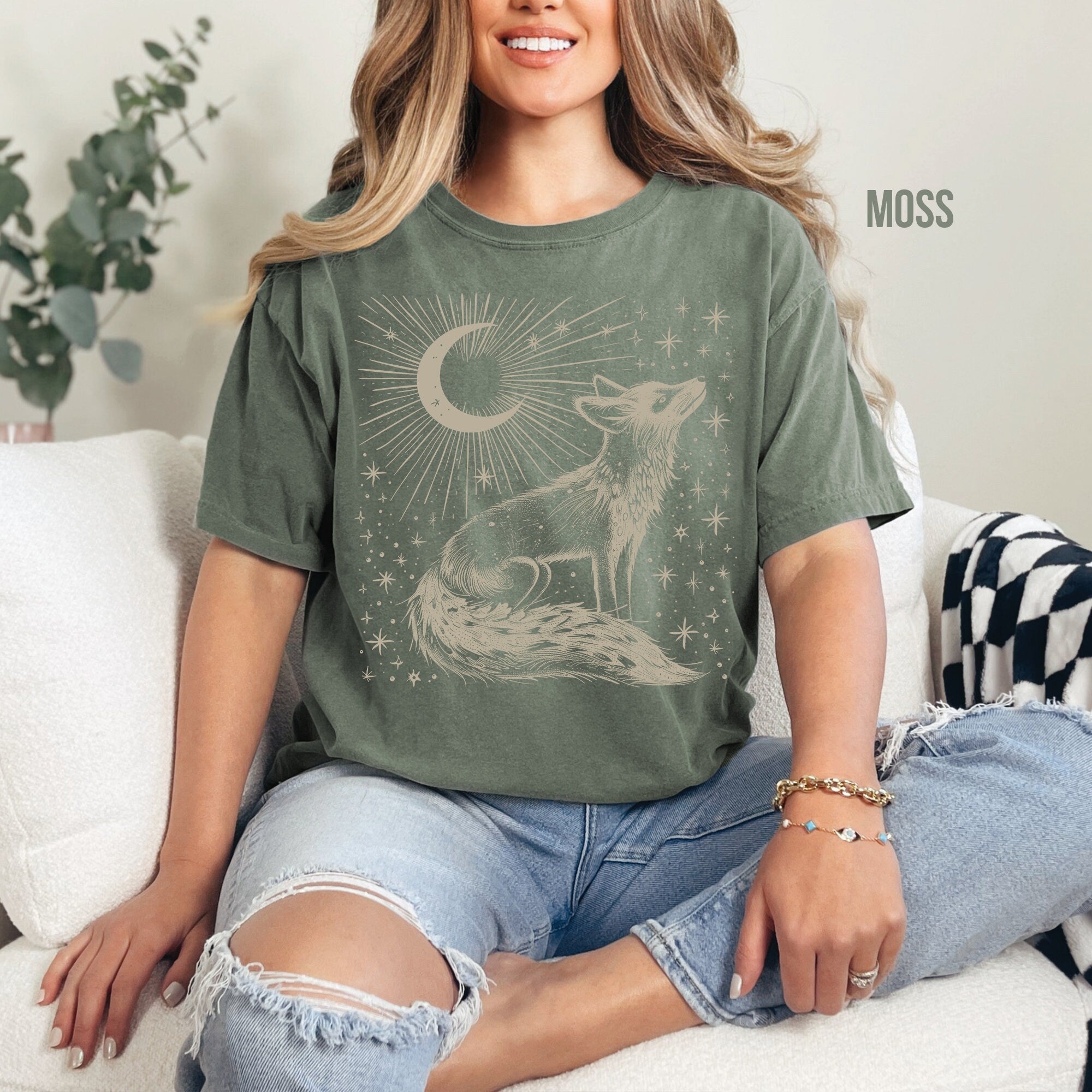 Celestial Fox  T-Shirt