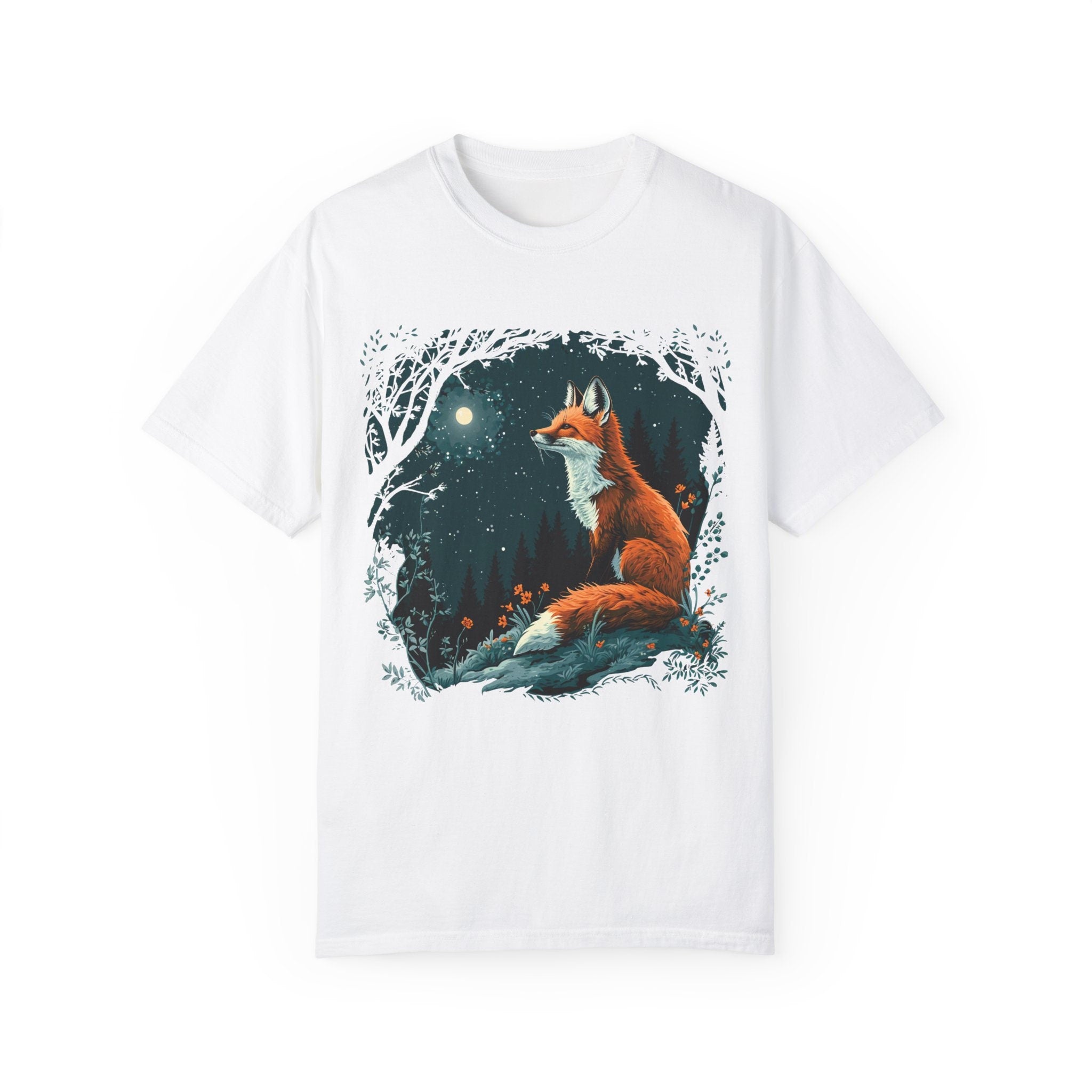 Celestial Forest Fox T-Shirt