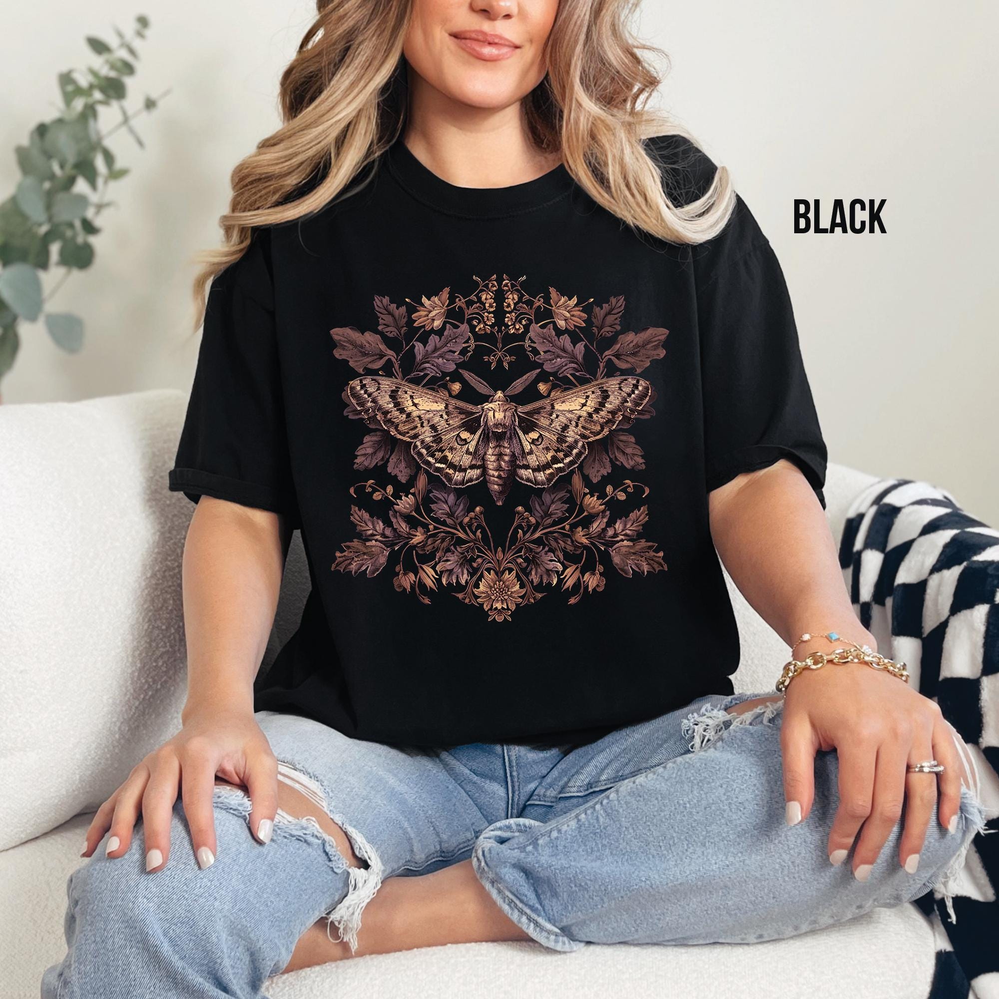 Vintage Moth Cottagecore T-Shirt