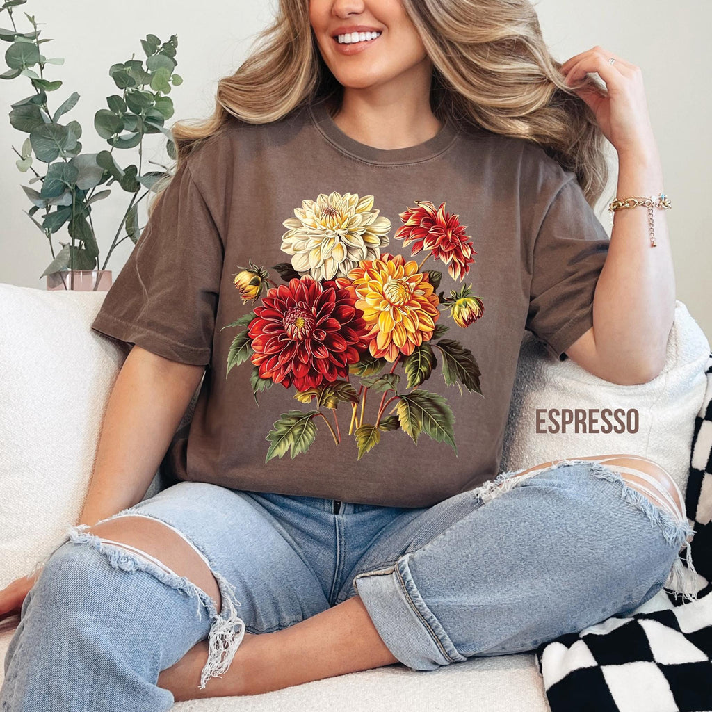 Dahlia Floral T-Shirt