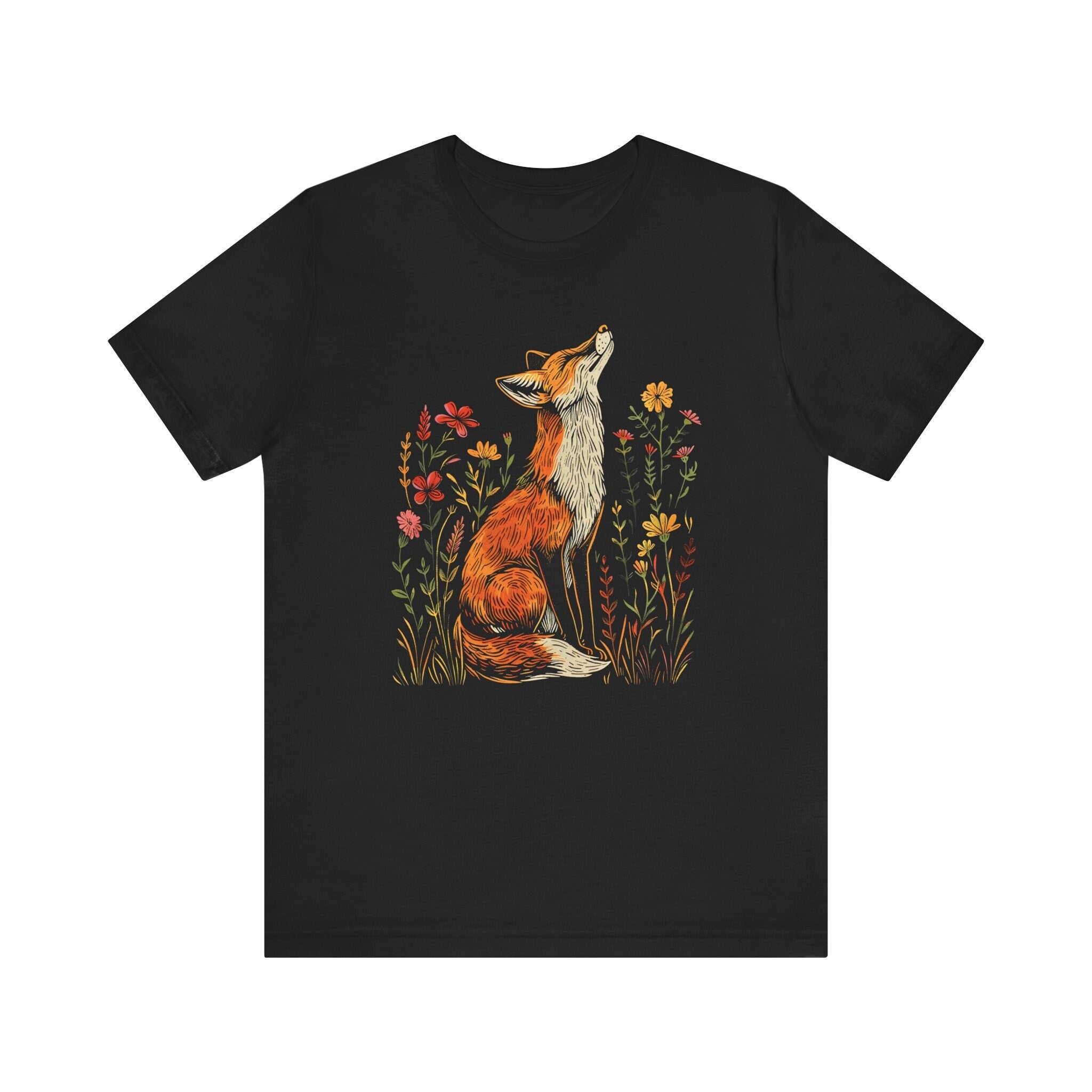 Wildflower Fox T-Shirt