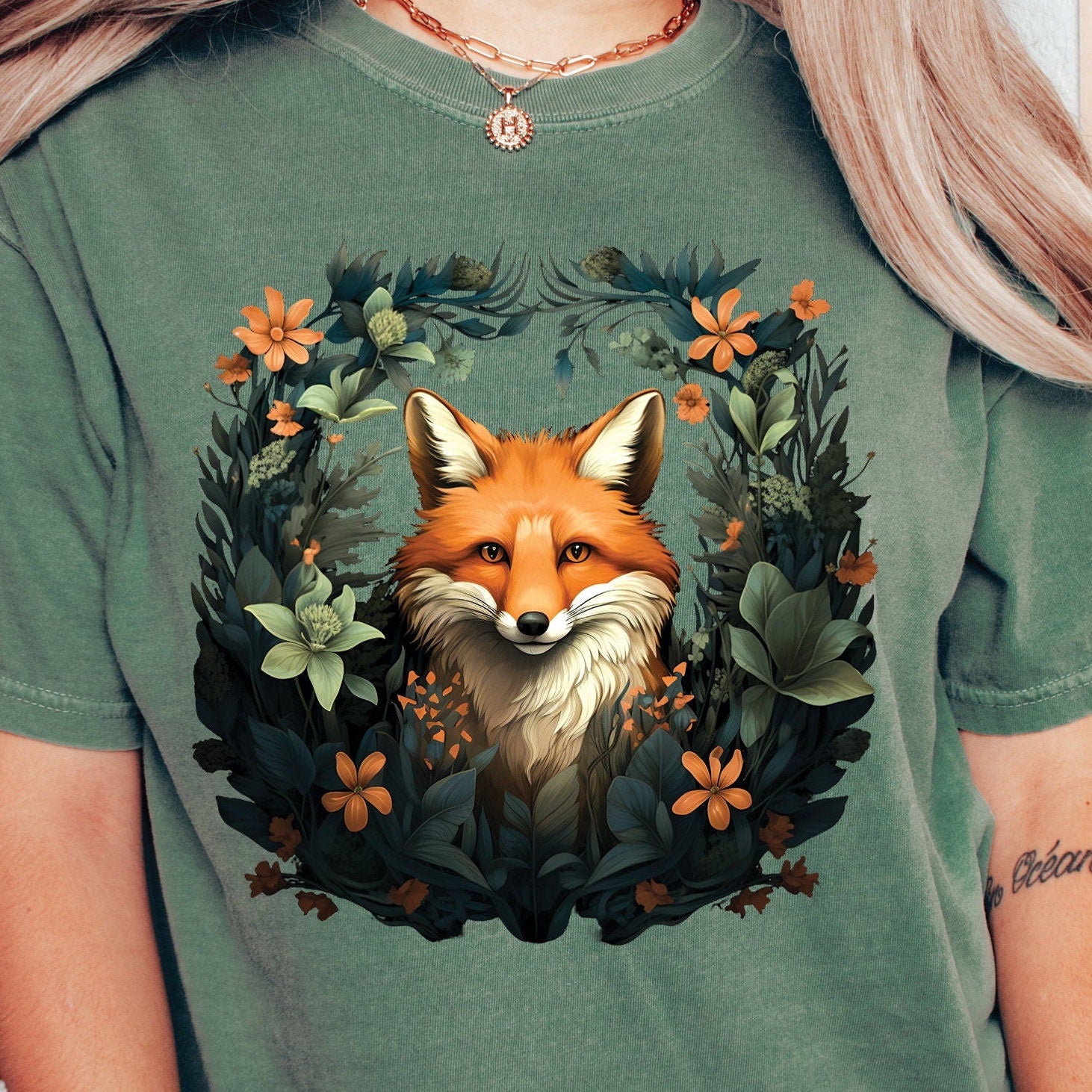 Fox Cottagecore Shirt