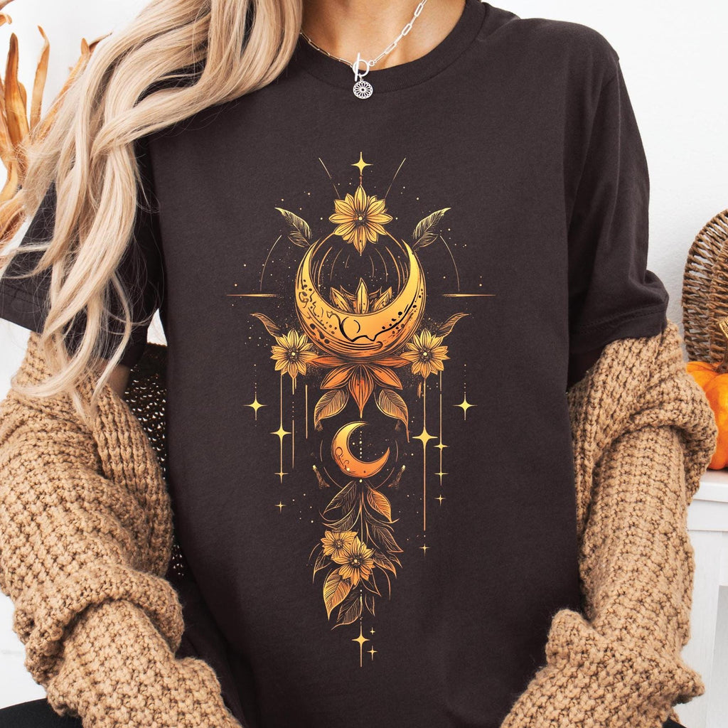 Celestial Boho Flower Shirt