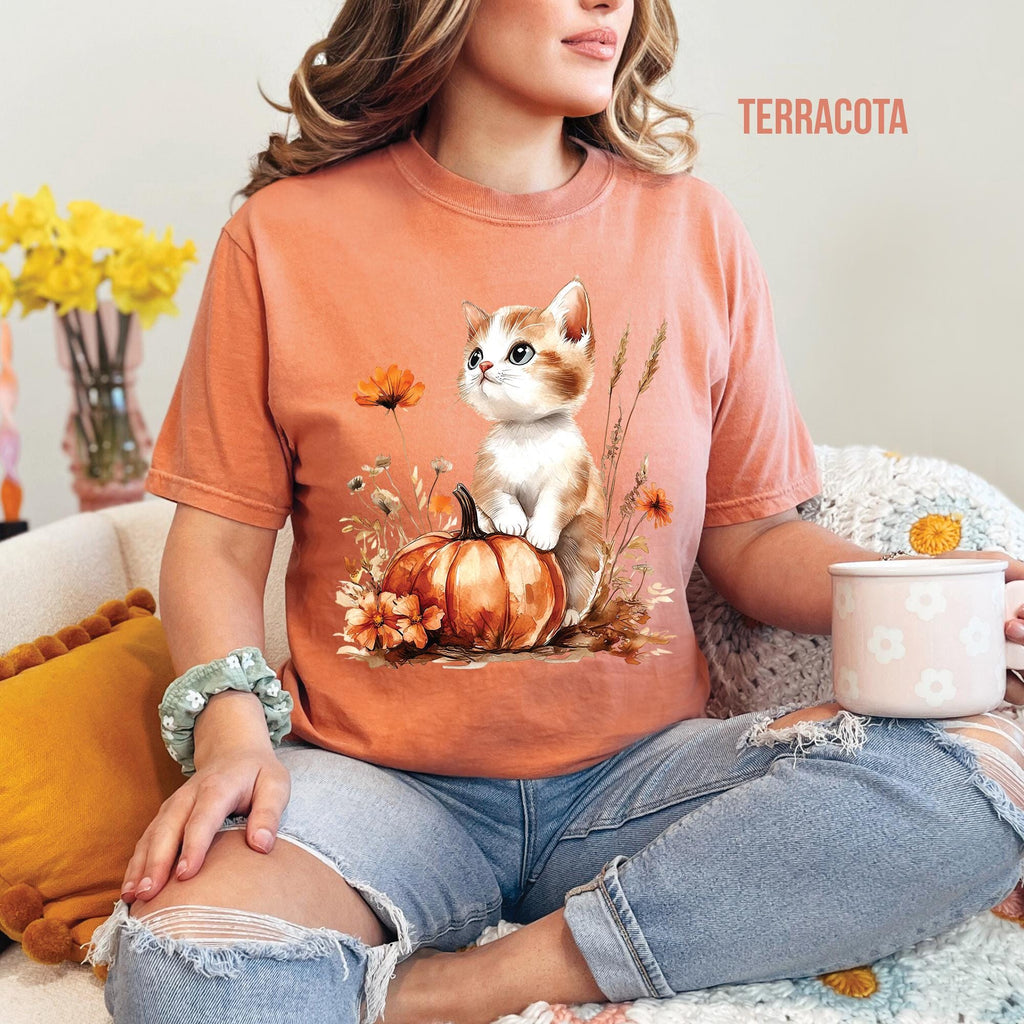 Pumpkin Kitten T-Shirt