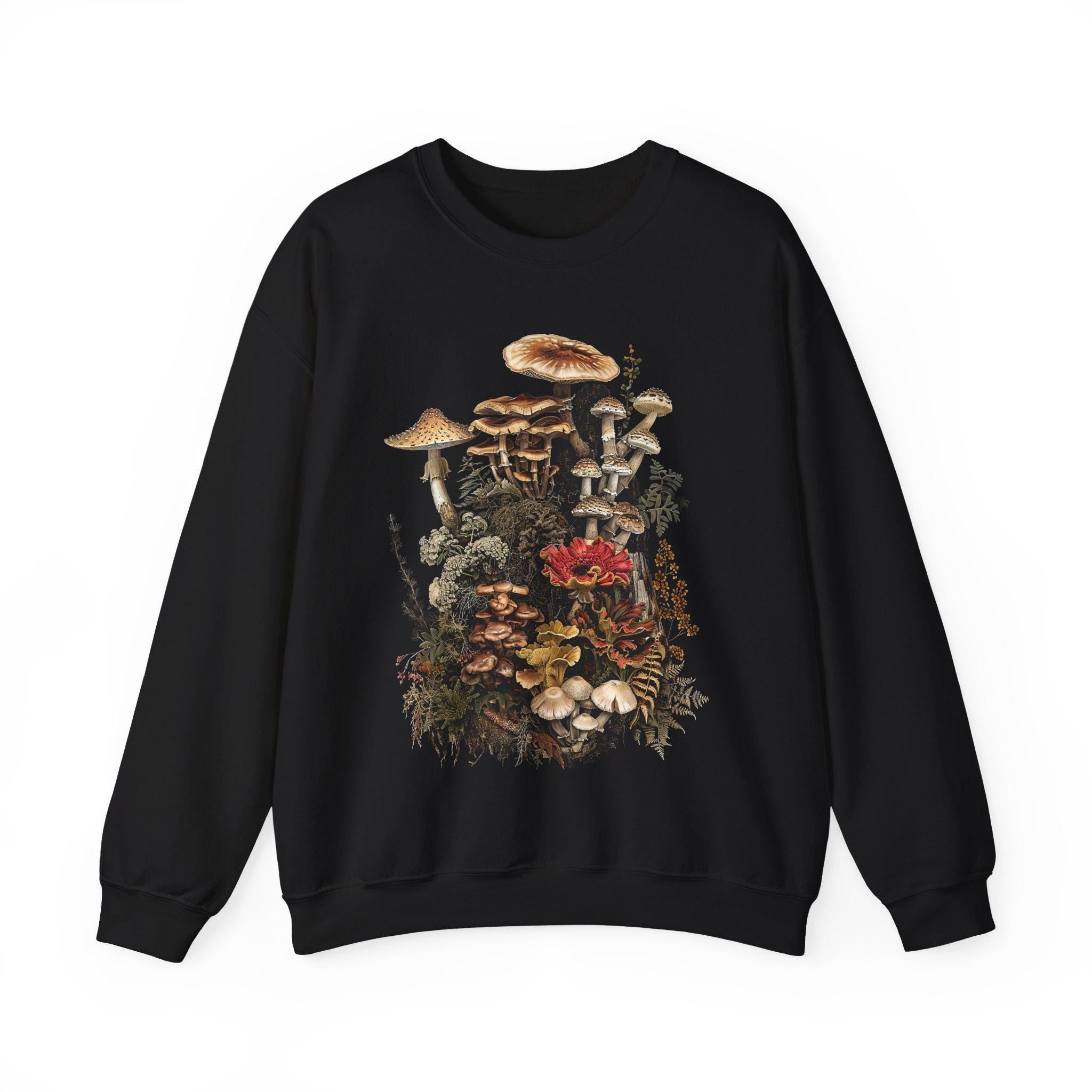 Mushroom Forestcore Goblincore Fungi Sweatshirt